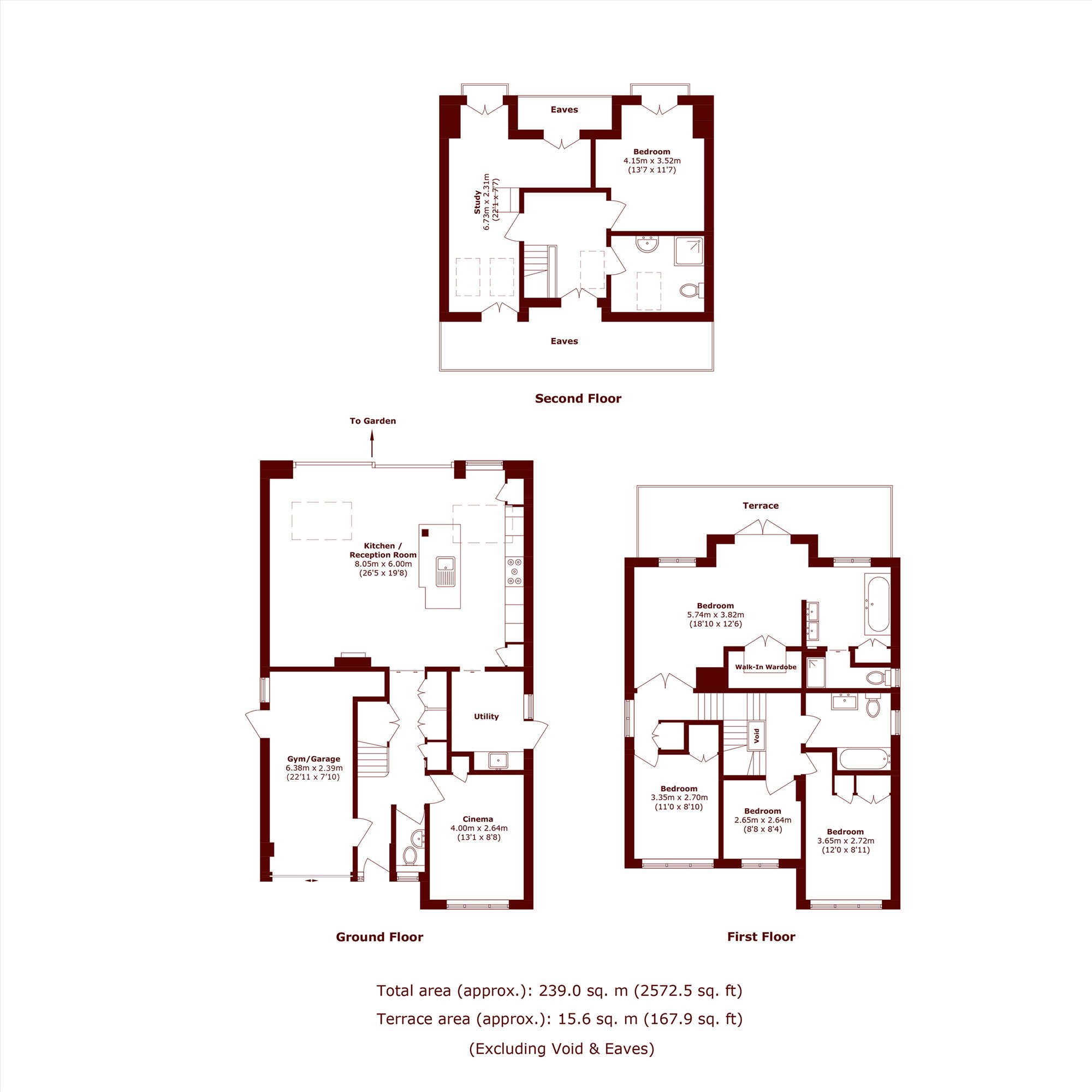 6, Hollies Close, London floorplan