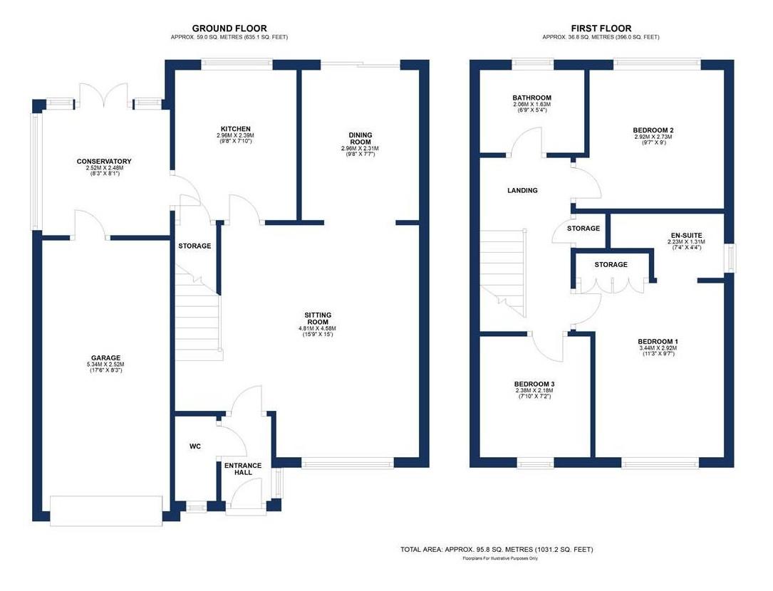 Alder Drive, Altrincham floorplan