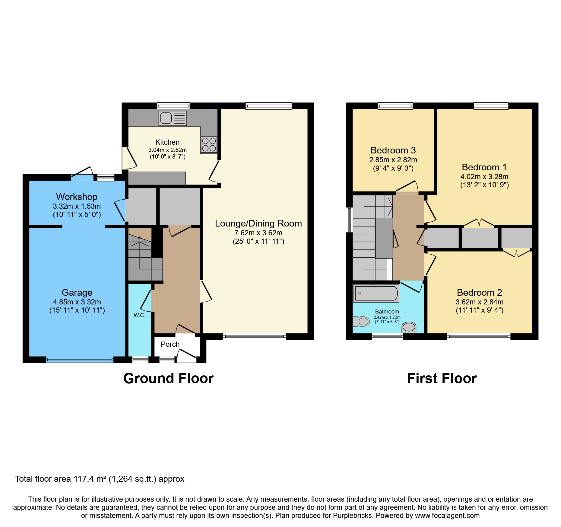 19, Duddingston Avenue, Kilwinning floorplan