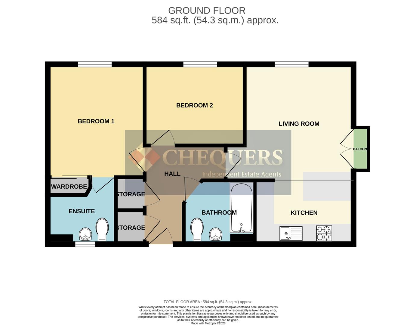 Appleton Drive, Basingstoke RG24, 2 bedroom flat for sale 63970934