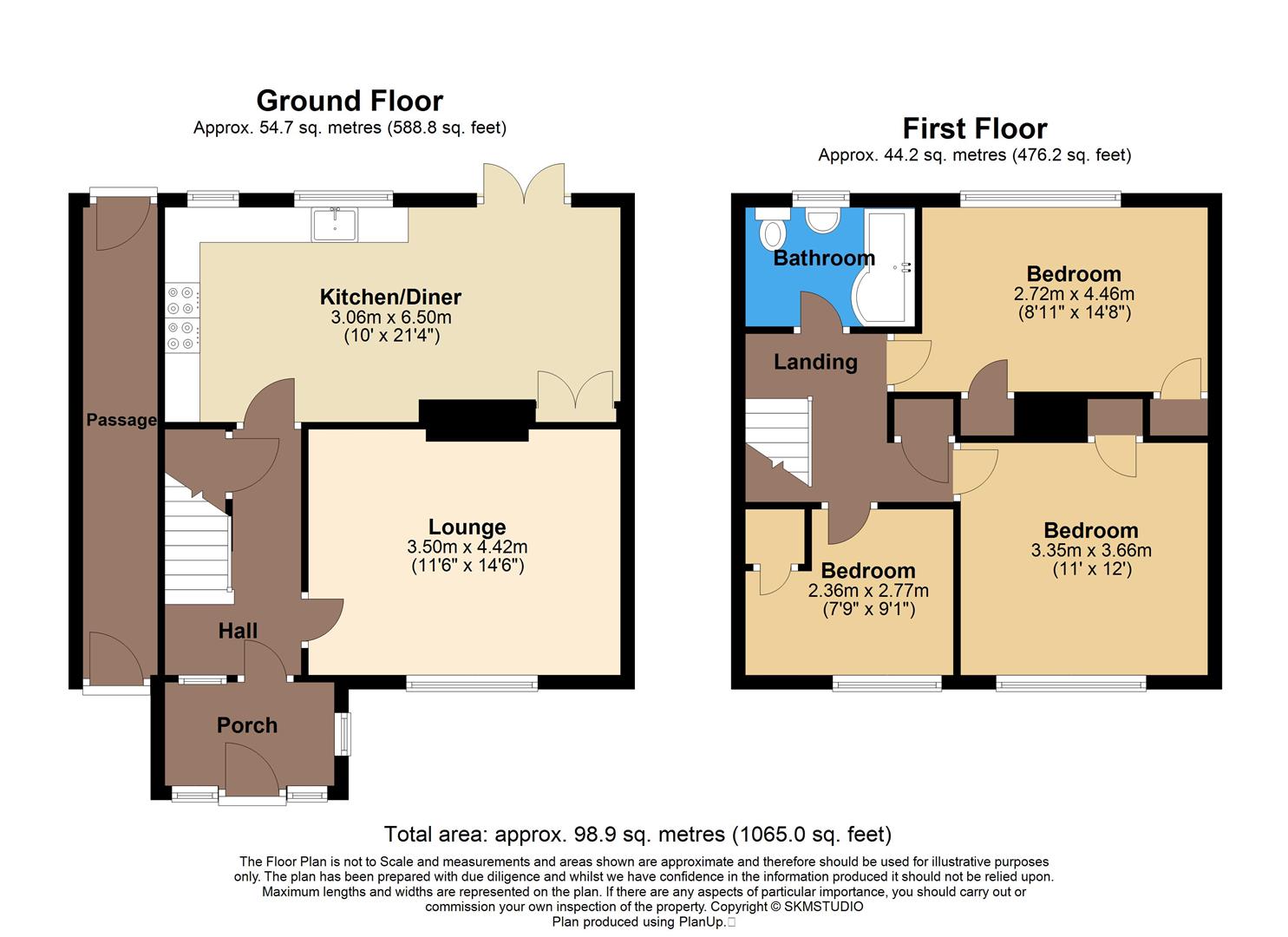 23, Shenley Lane, London Colney floorplan
