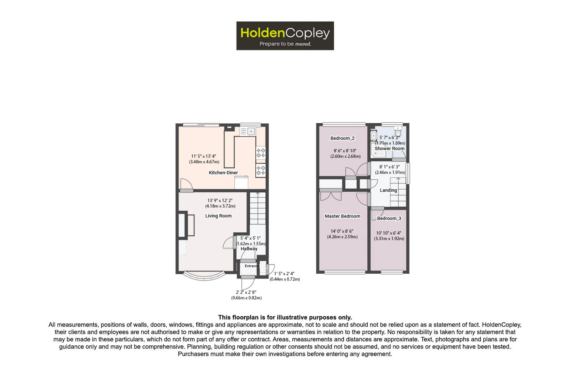 10 Manly Close, Nottingham floorplan