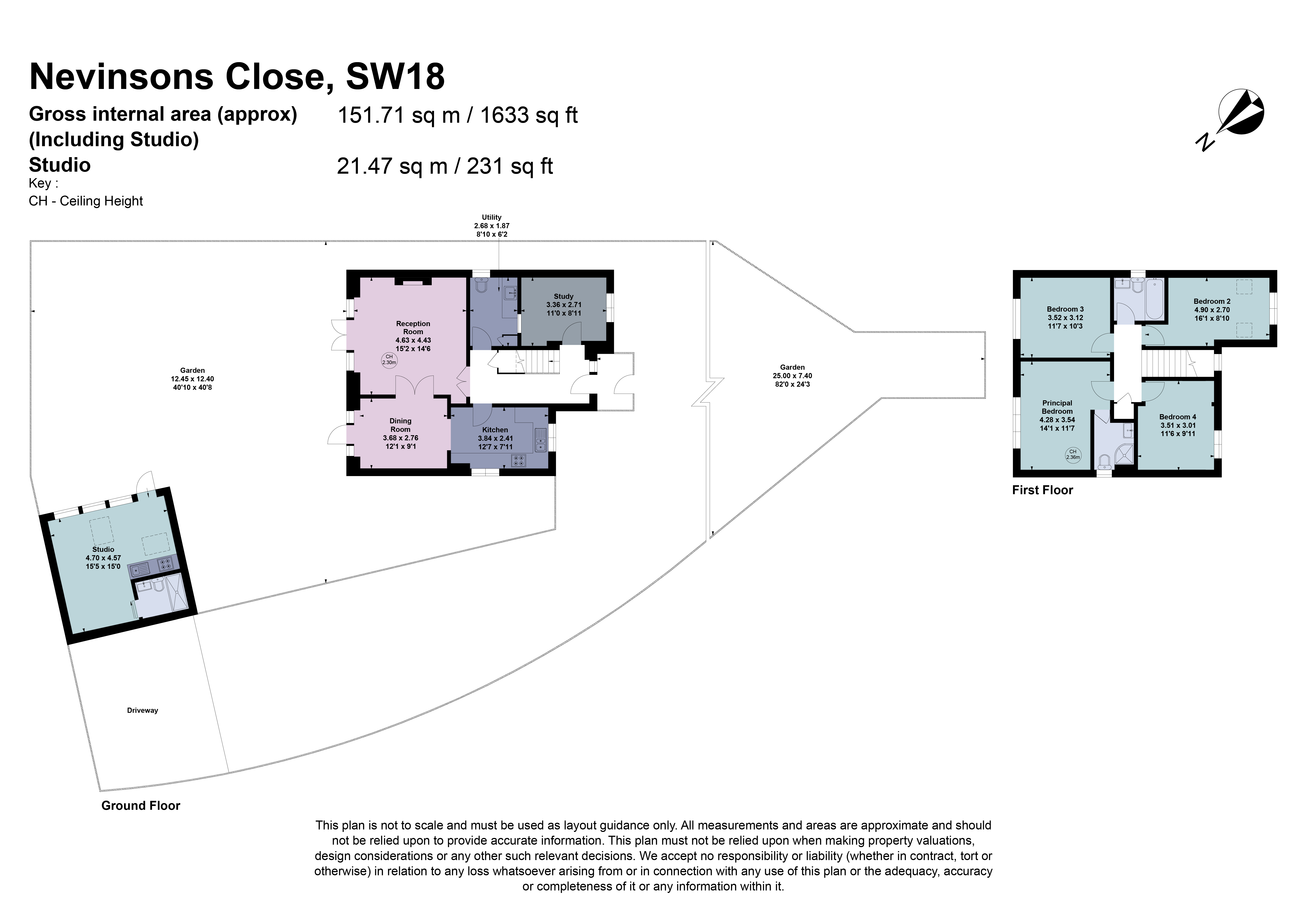 Nevinson Close, London floorplan