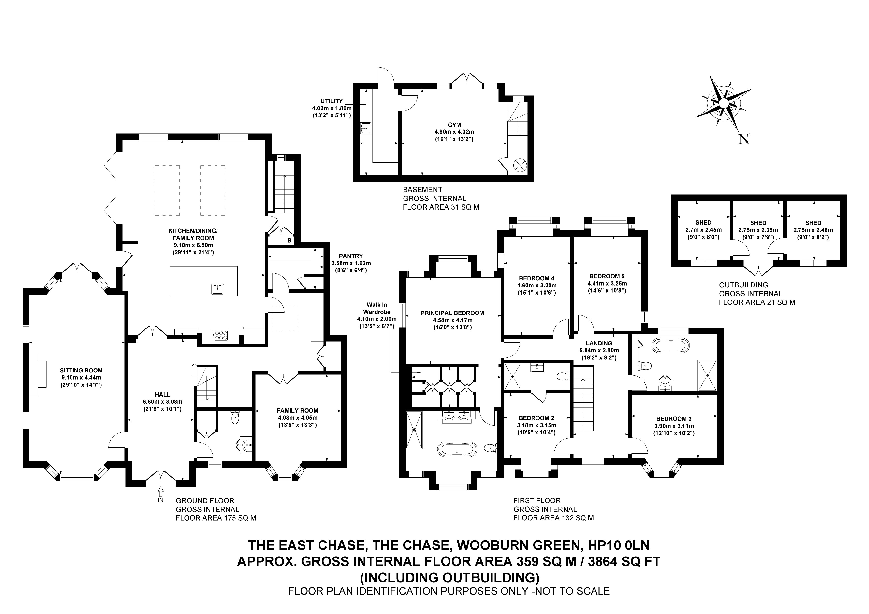 The East Chase,, The Chase, Wooburn Green floorplan