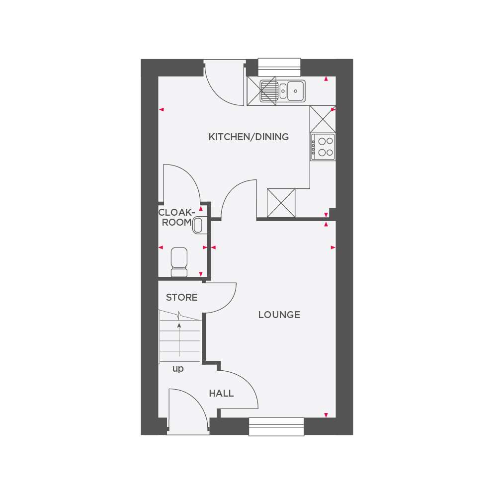 43, The Steeds, Coxwell Road, Faringdon floorplan