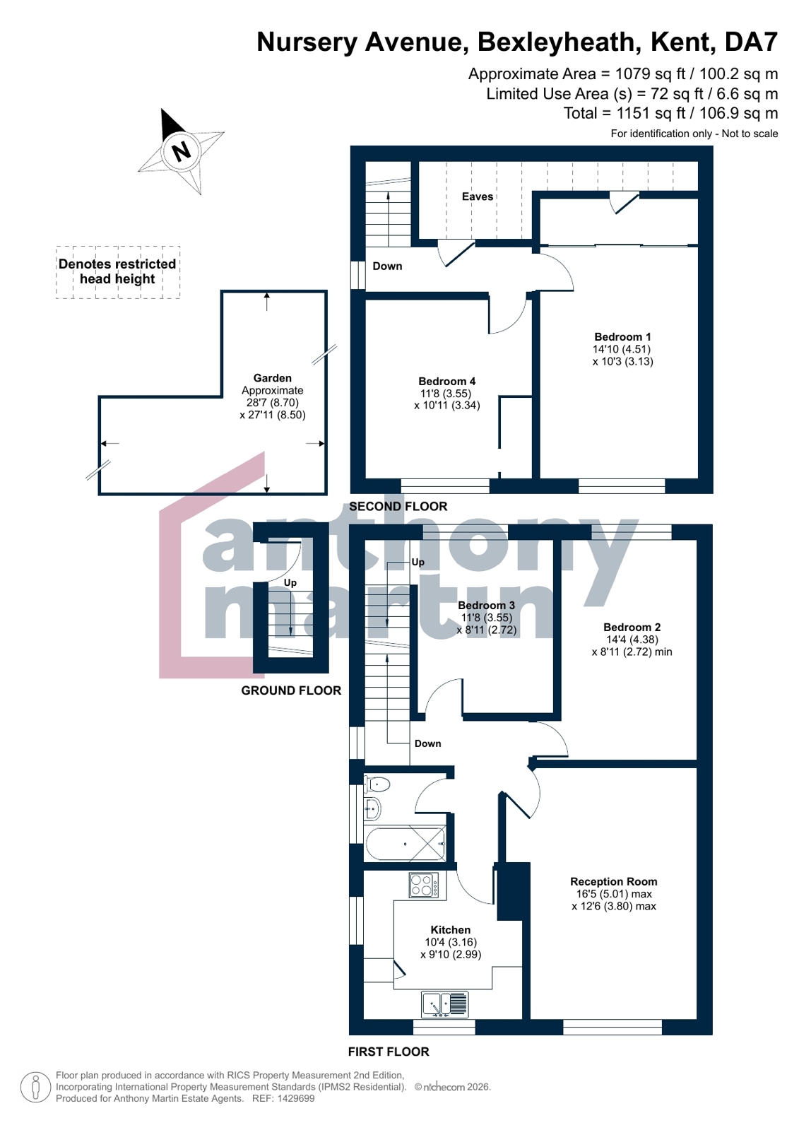 103, Nursery Avenue, Kent floorplan