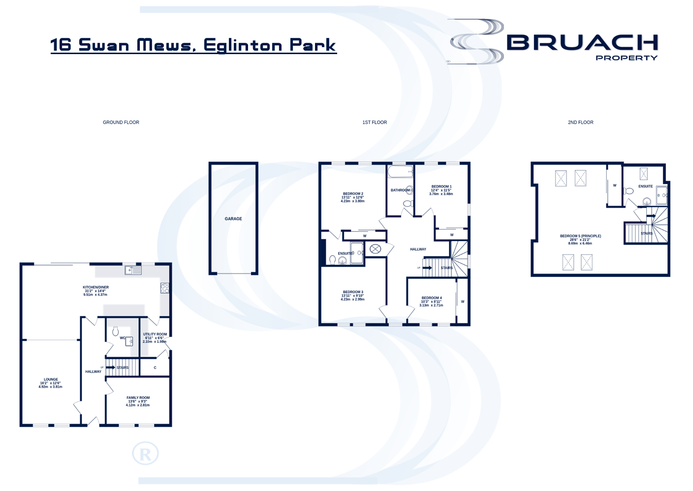 16, Swan Mews, Eglinton Park floorplan