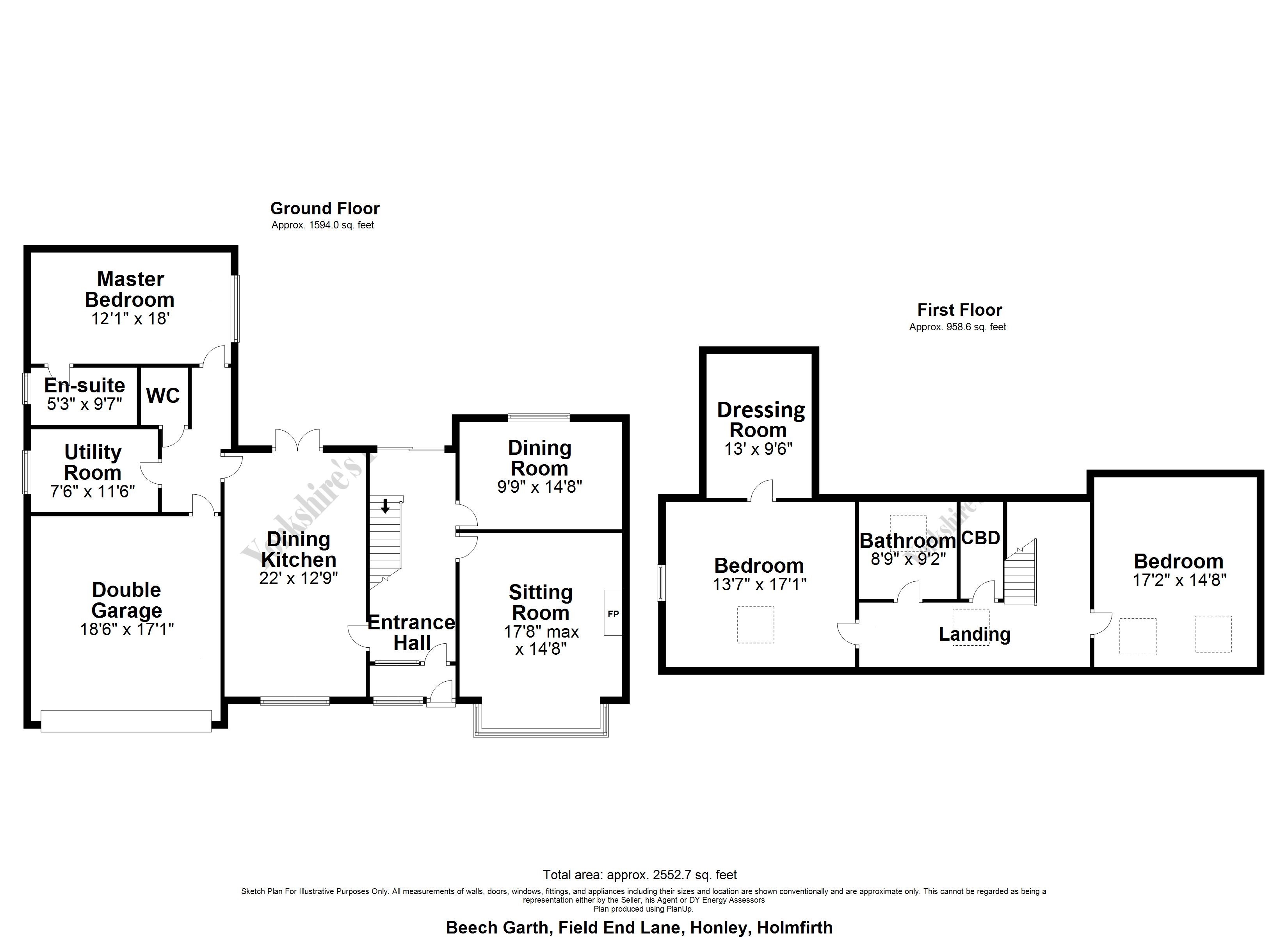4 bed detached bungalow for sale in Field End Lane, Honley, Holmfirth