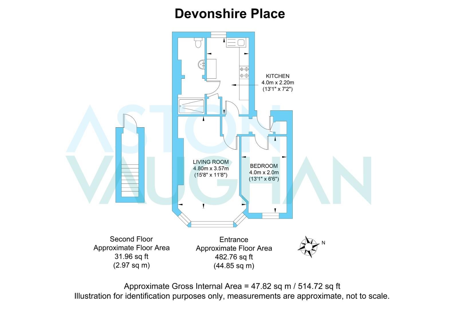 1 Devonshire Place, East Sussex floorplan