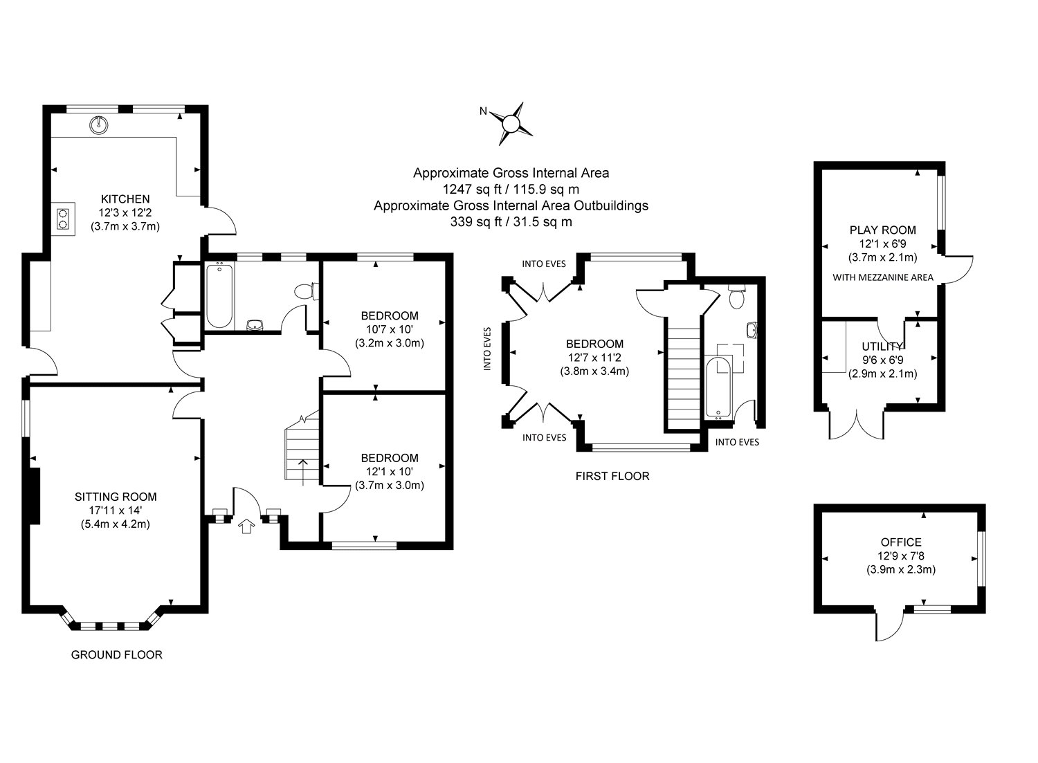 3 Bedrooms Detached bungalow for sale in Horsell, Surrey GU21