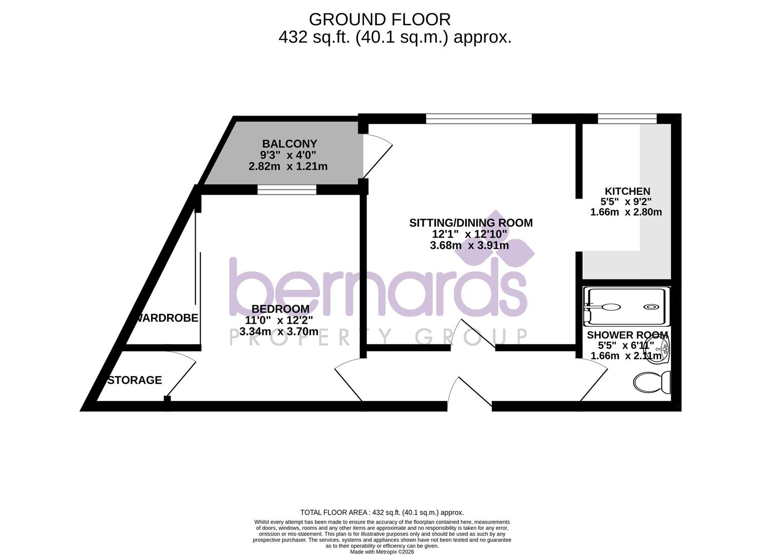 20 Hometide House, Beach Road, Lee-On-The-Solent floorplan