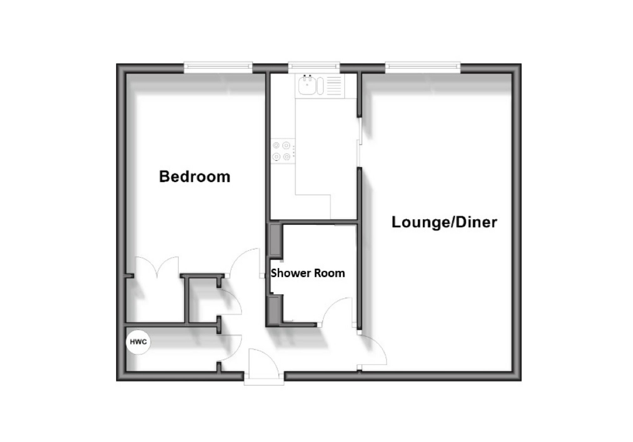 109 Queens Court, Queens Parade, Margate floorplan