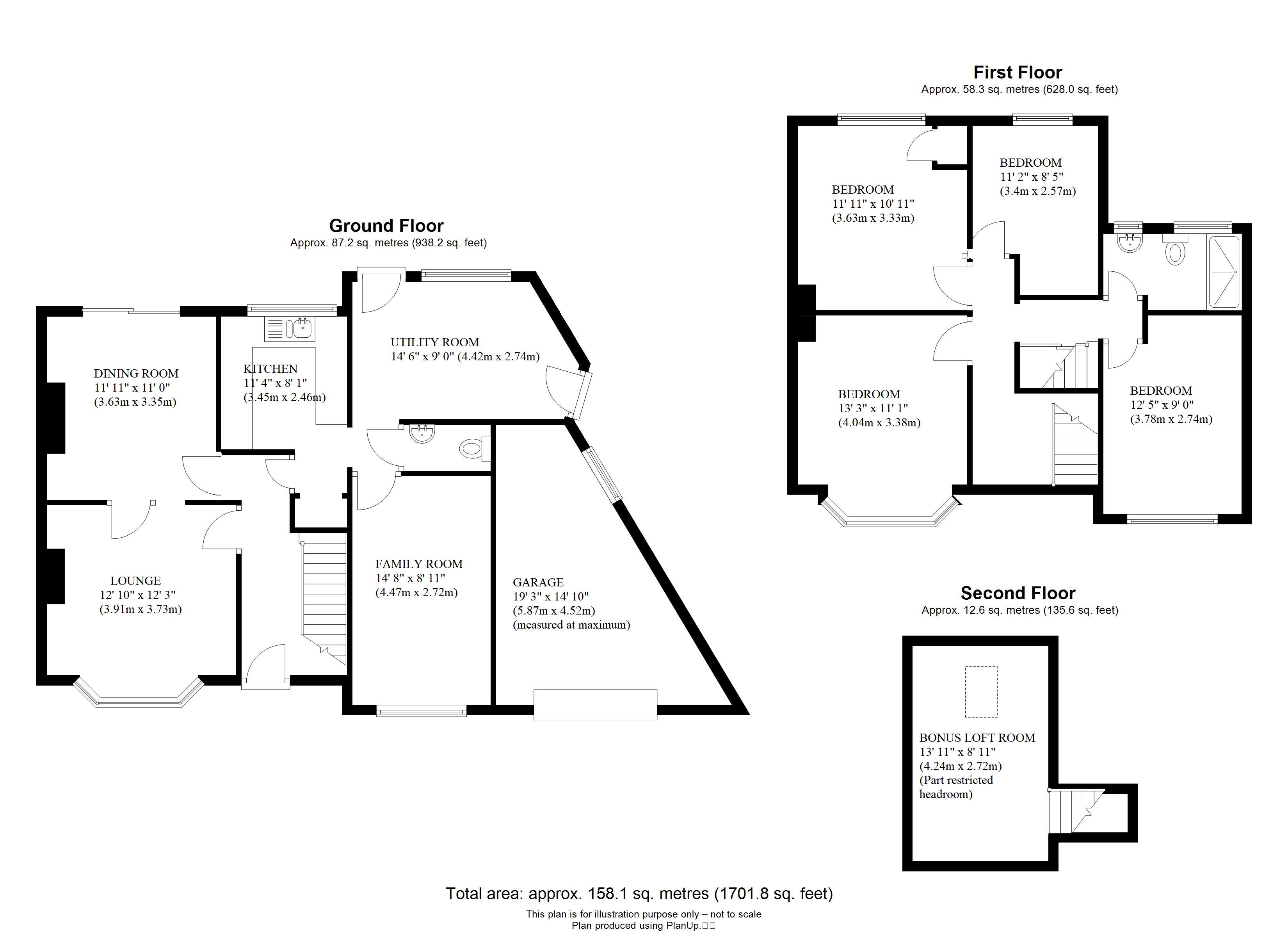 97, Newstead Avenue, Orpington floorplan