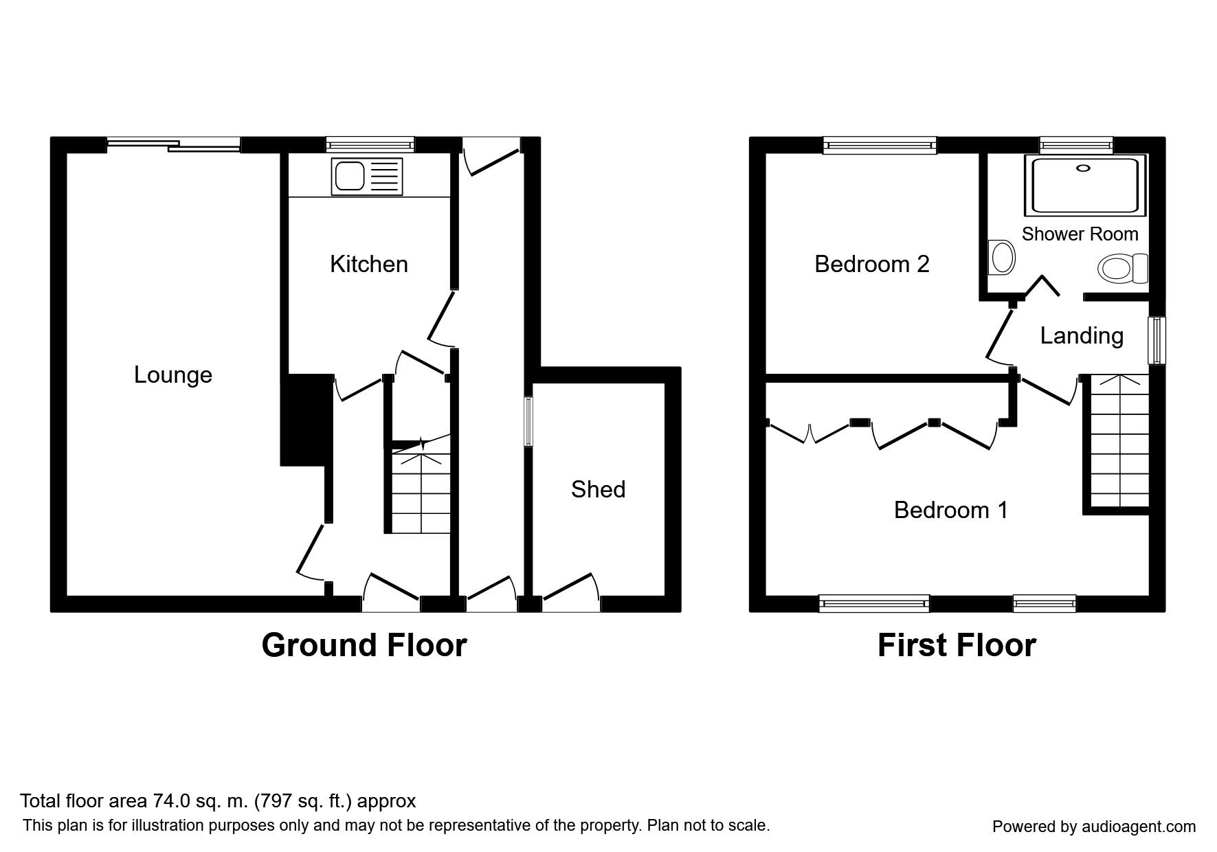 2 Bedrooms Semi-detached house for sale in Griffiths Drive, Wolverhampton WV11