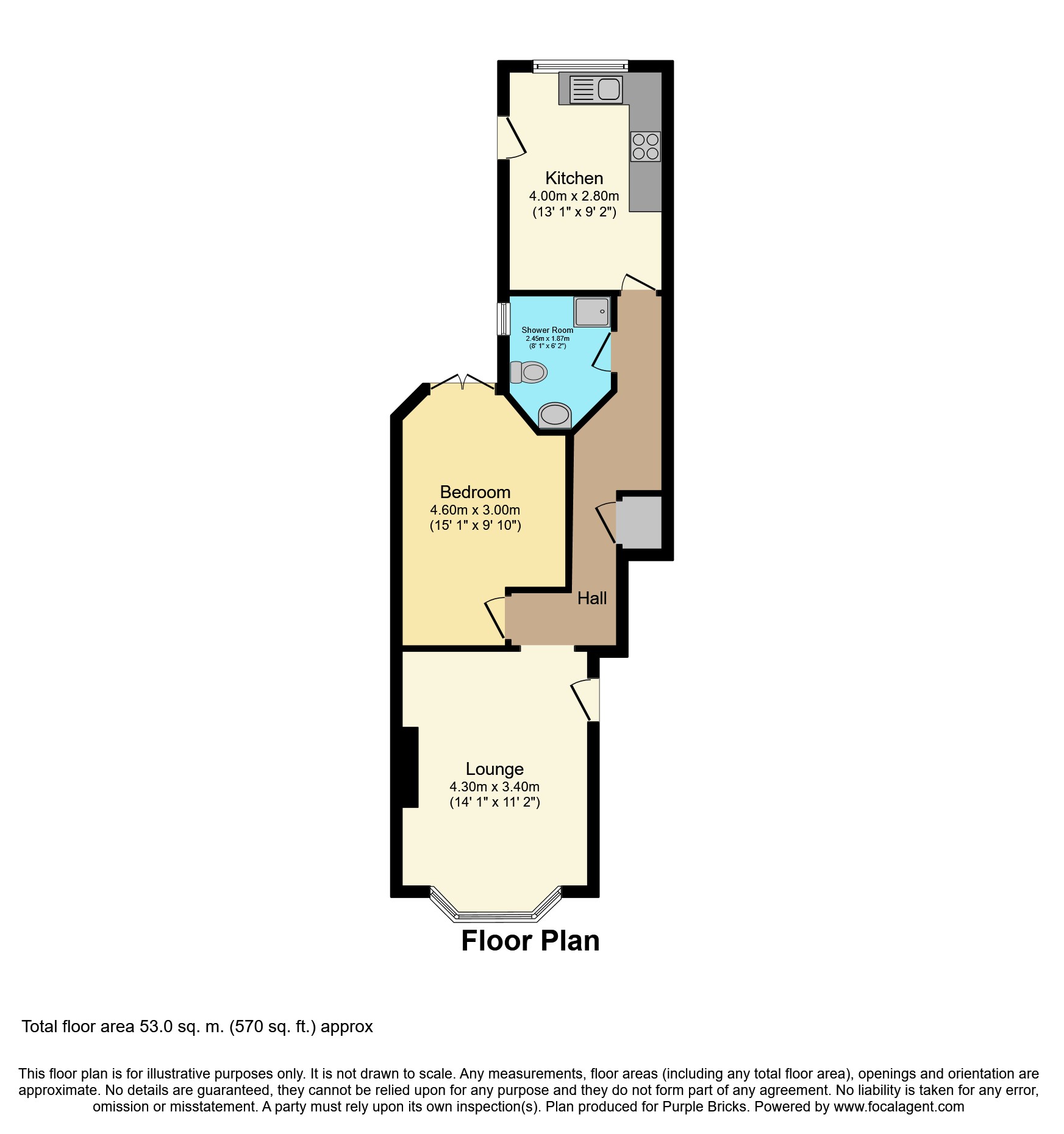 1 Bedrooms Flat for sale in Thorold Road, Bowes Park N22