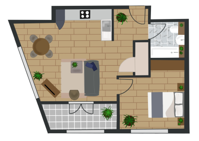 Enclave, Birmingham City, 52 Lower Essex Street, Birmingham floorplan