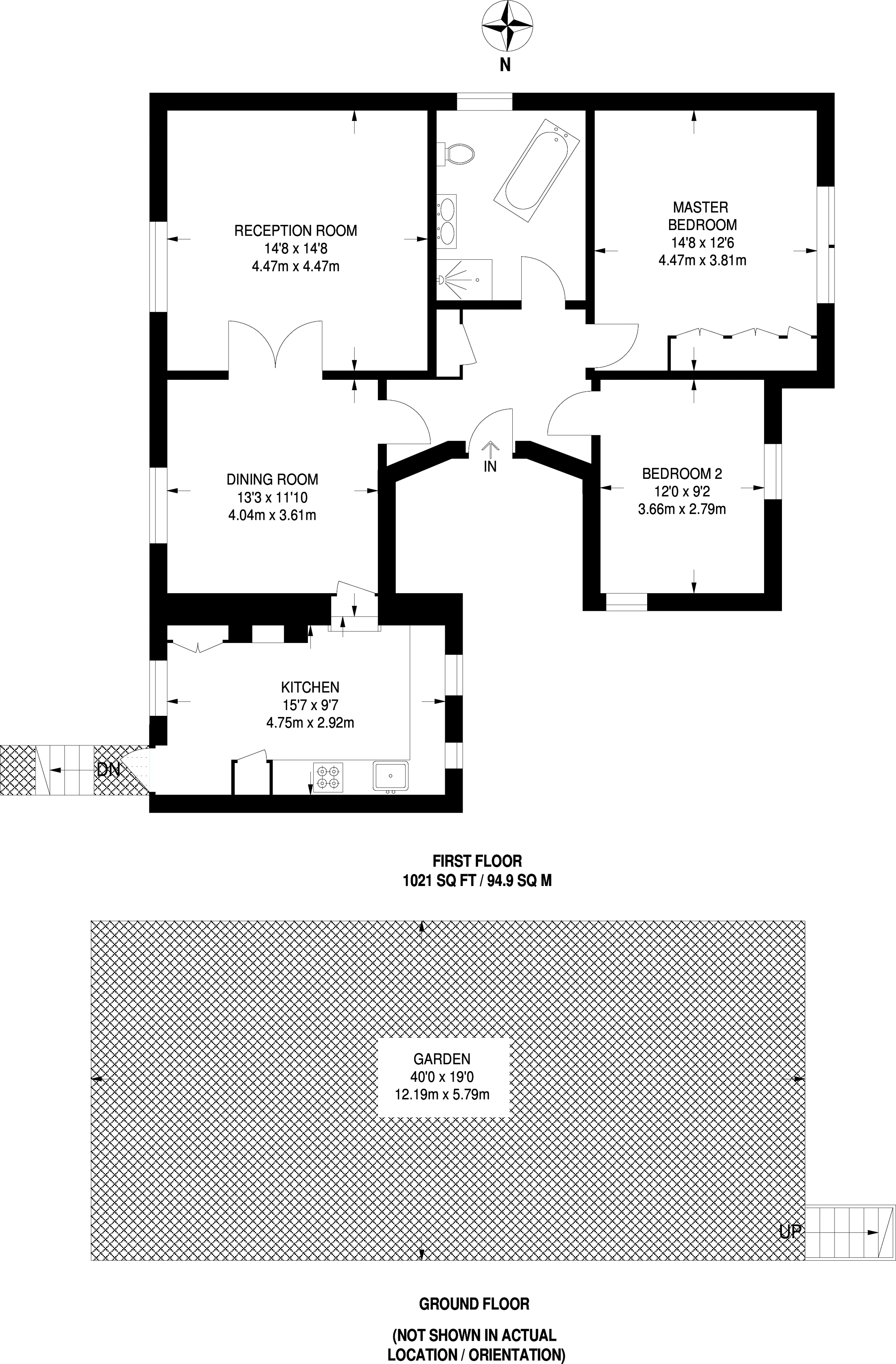 2 Bedrooms Flat to rent in Altenburg Gardens, Clapham Junction SW11