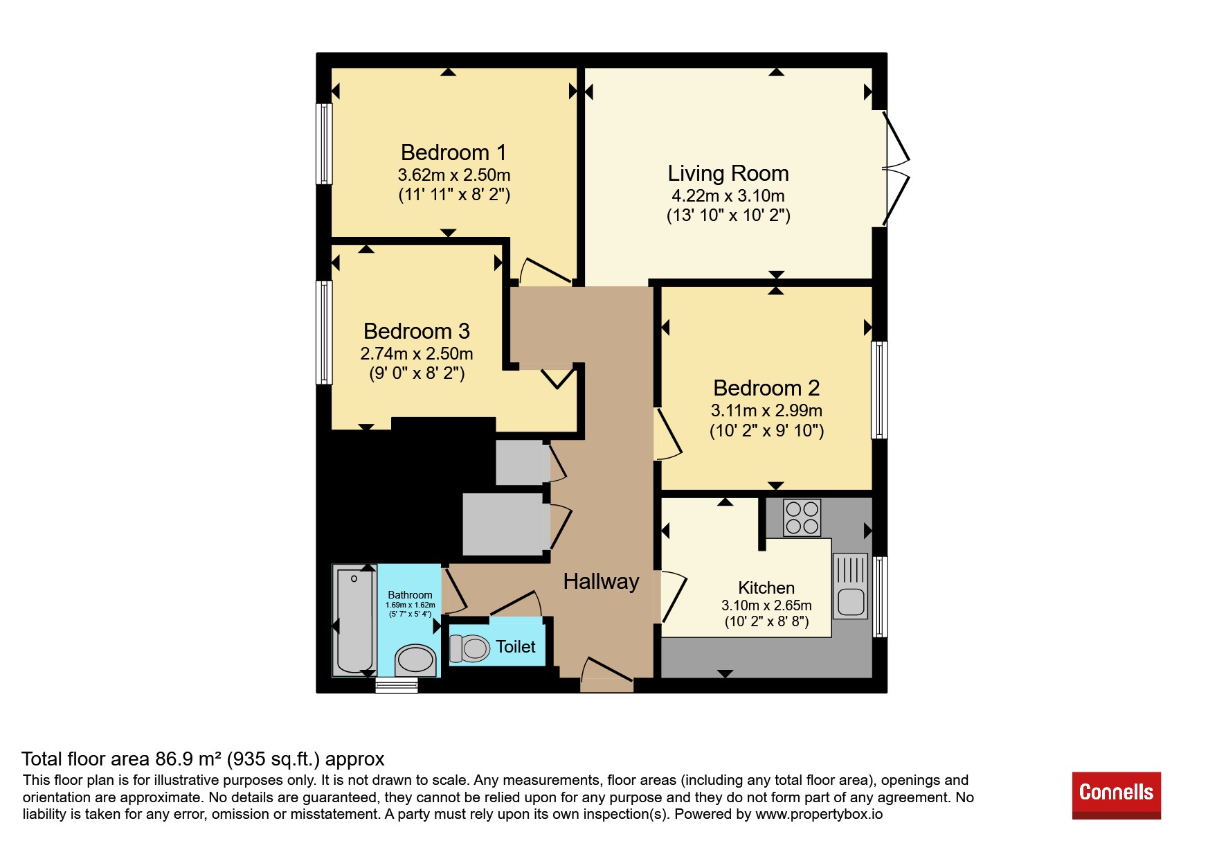 345, Taunton Avenue, Plymouth floorplan