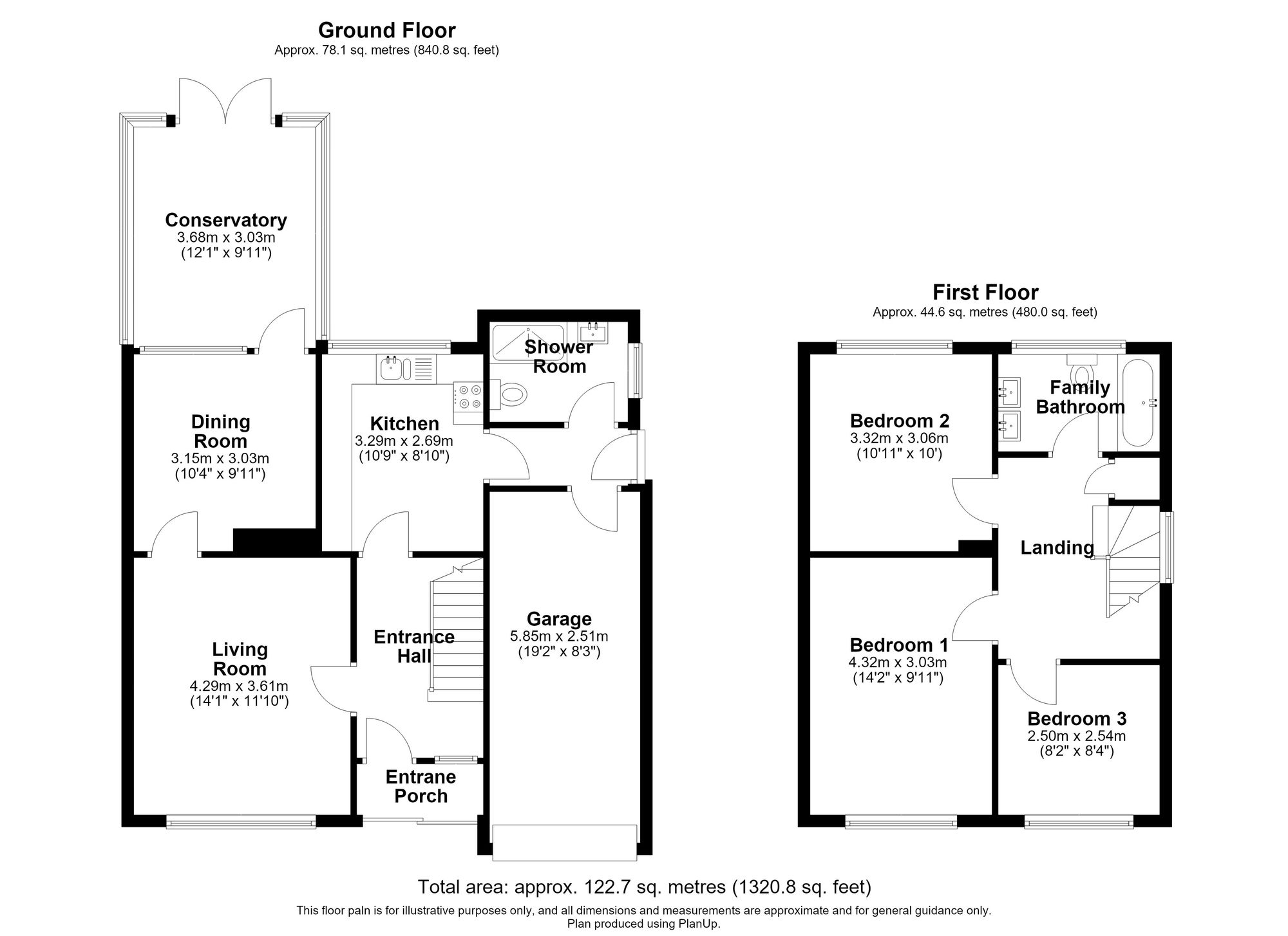 7 Old Mill Close, Wantage floorplan