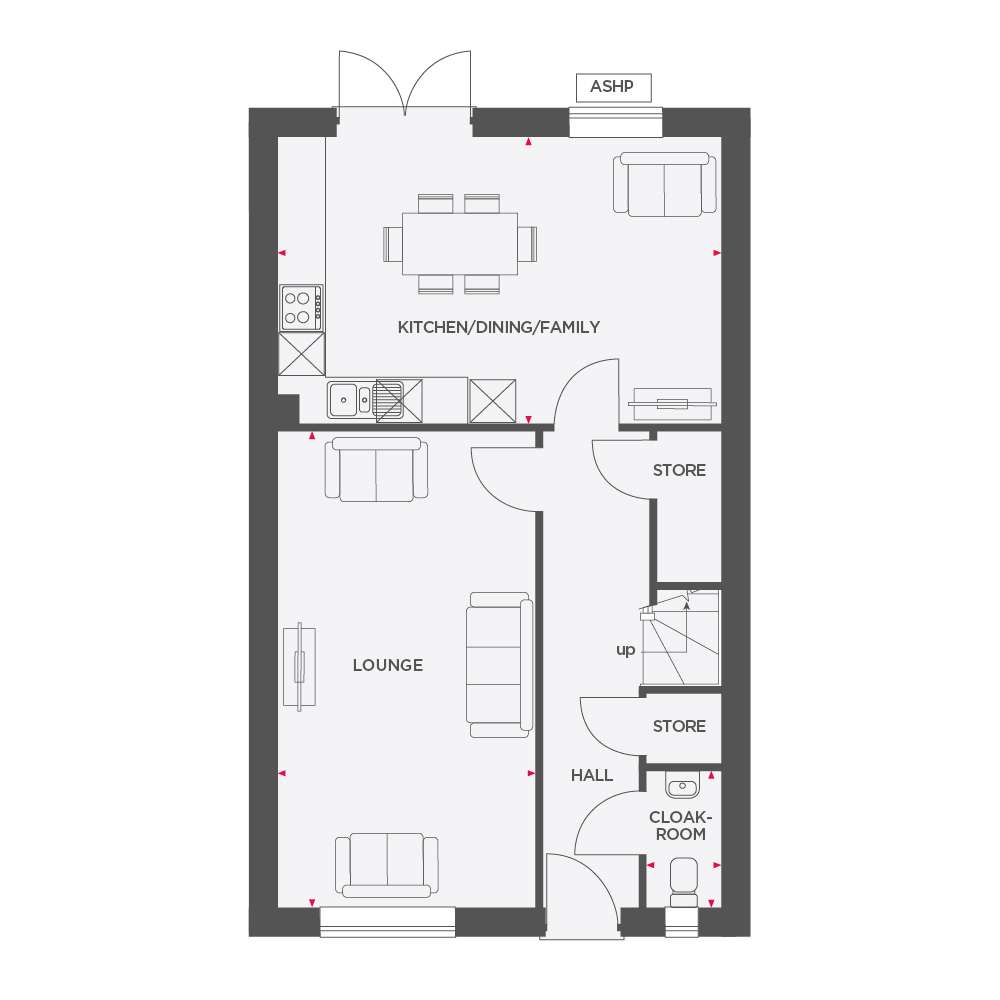 1, Brook Close, Lyneham, Chippenham floorplan