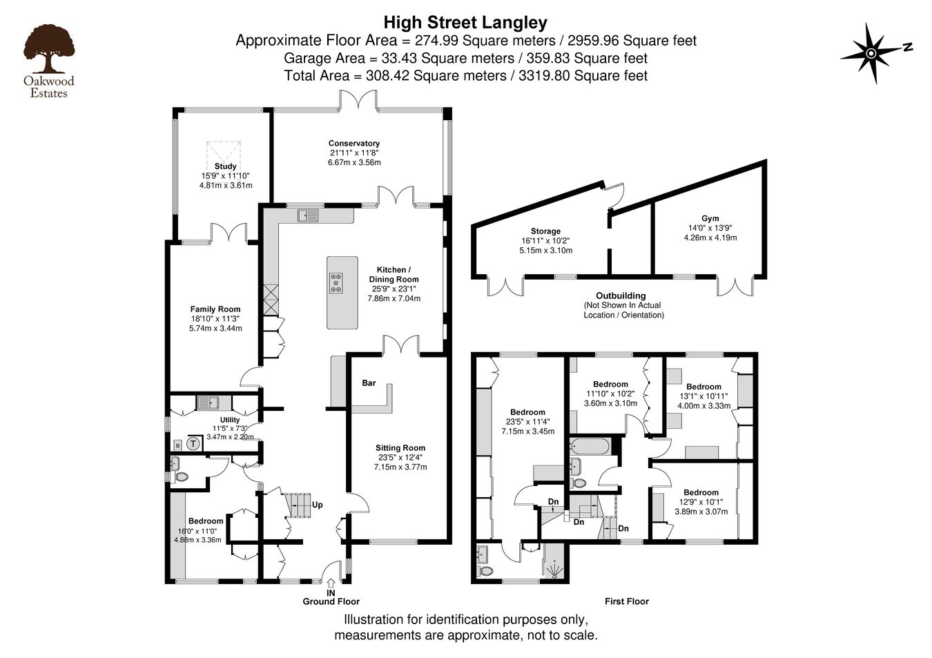 105, High Street, Langley floorplan