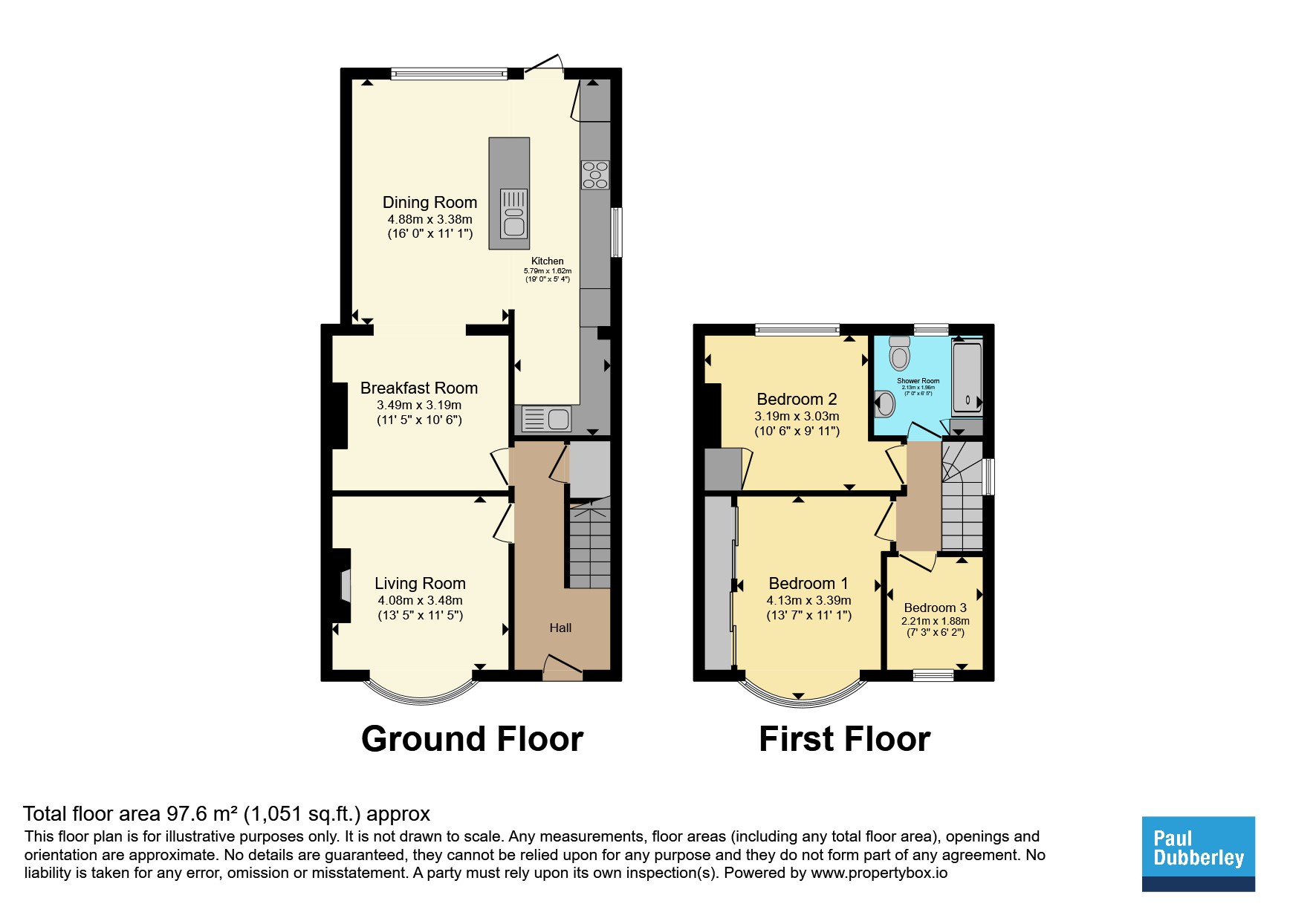 6, Willow Avenue, WOLVERHAMPTON floorplan