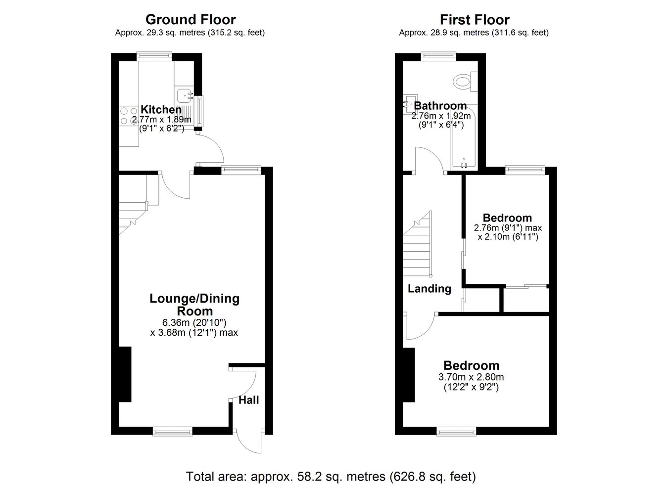 20, Wyndham Road, Dover floorplan