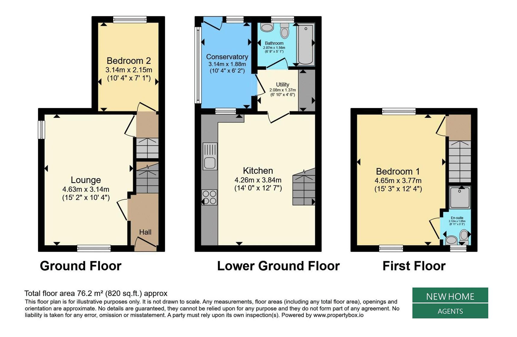 34, Fforest Road, Swansea floorplan
