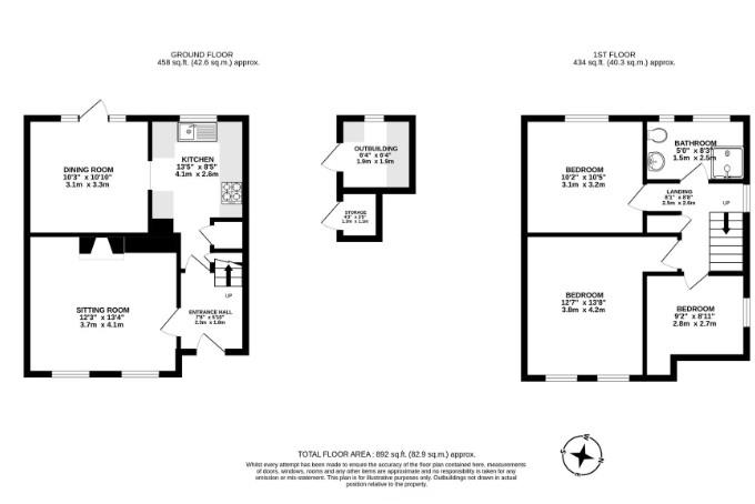 22, Brookside, South Mimms floorplan