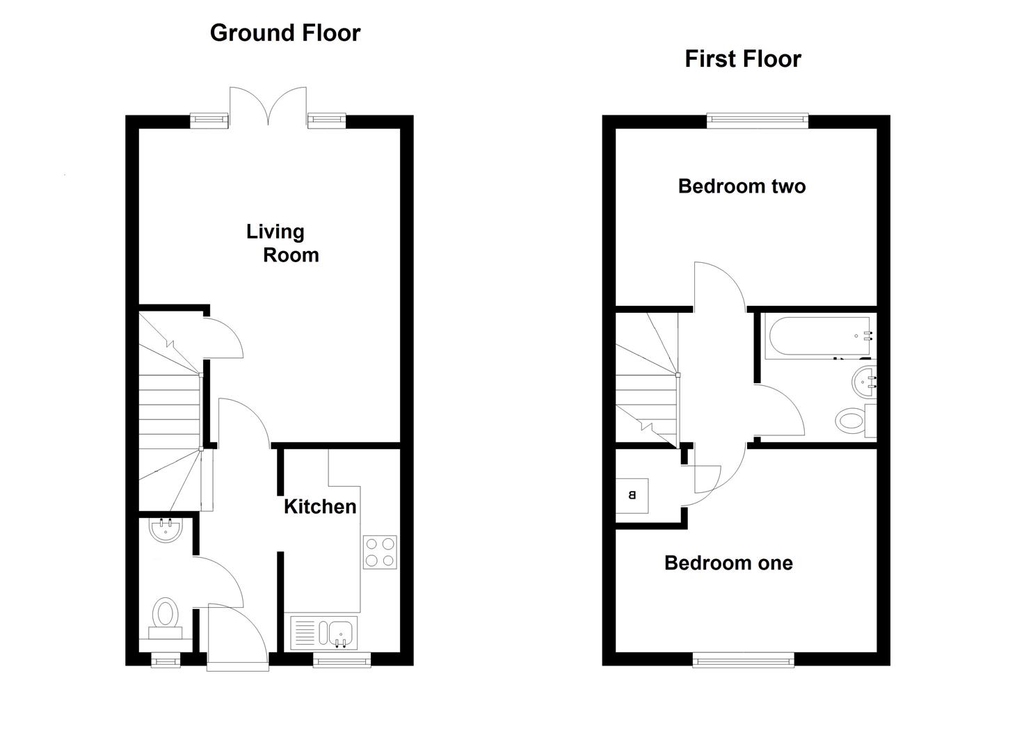 8, Forge Road, Dursley floorplan