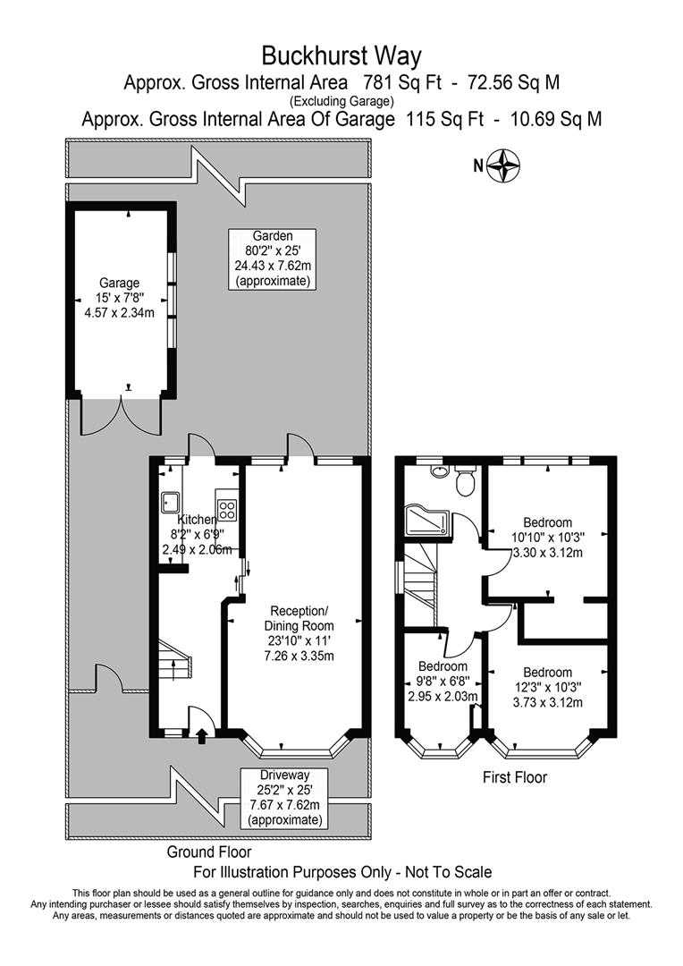 72, Buckhurst Way, Buckhurst Hill floorplan