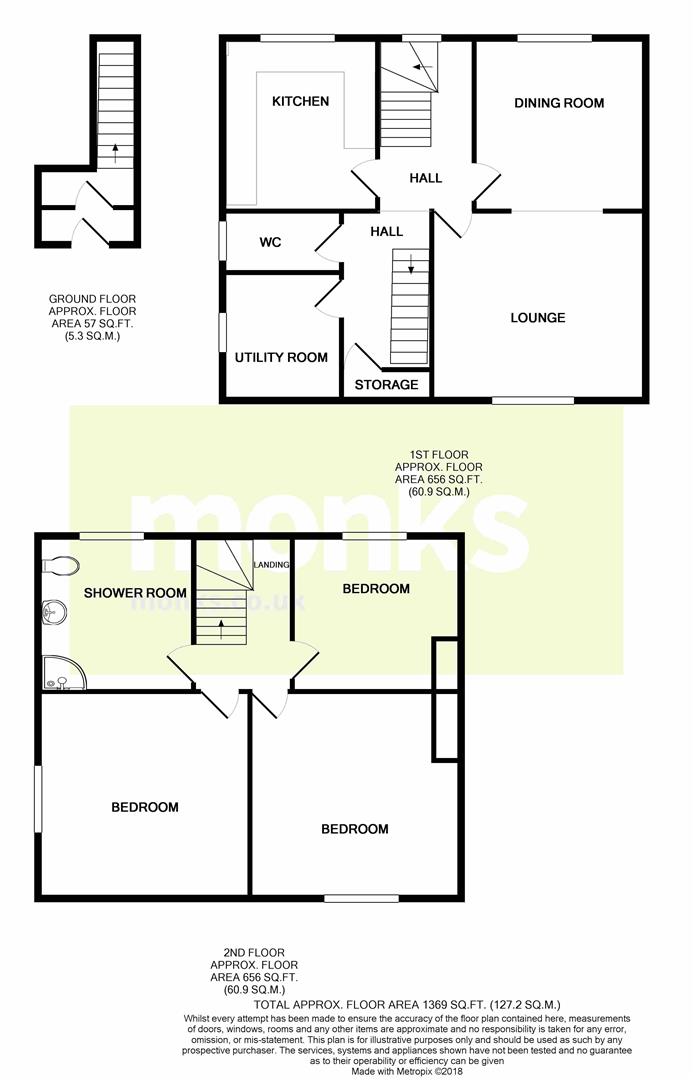 3 Bedrooms Flat for sale in High Street, Wem, Shropshire SY4