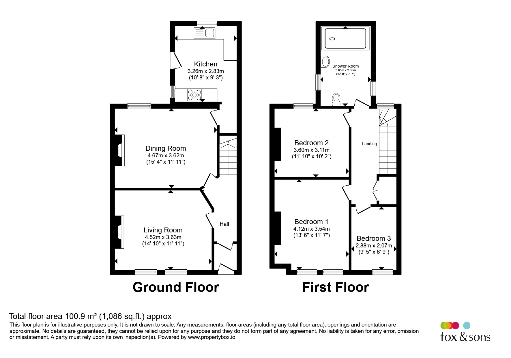 7, Fore Street, Plymouth floorplan