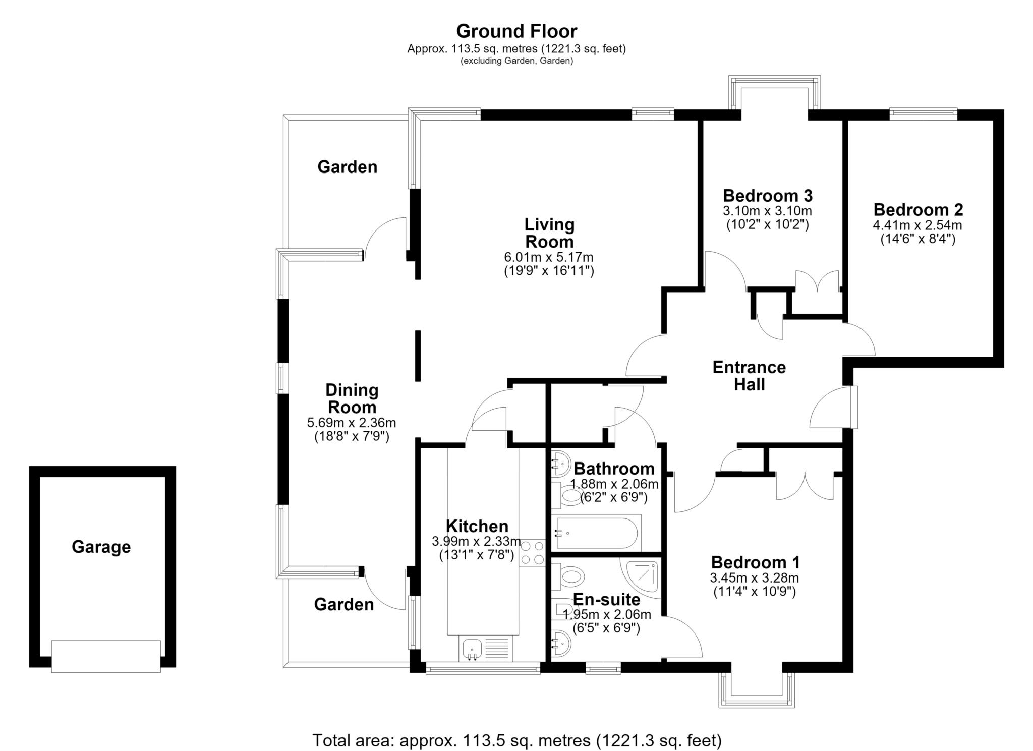 1, Caversham Wharf, Reading floorplan