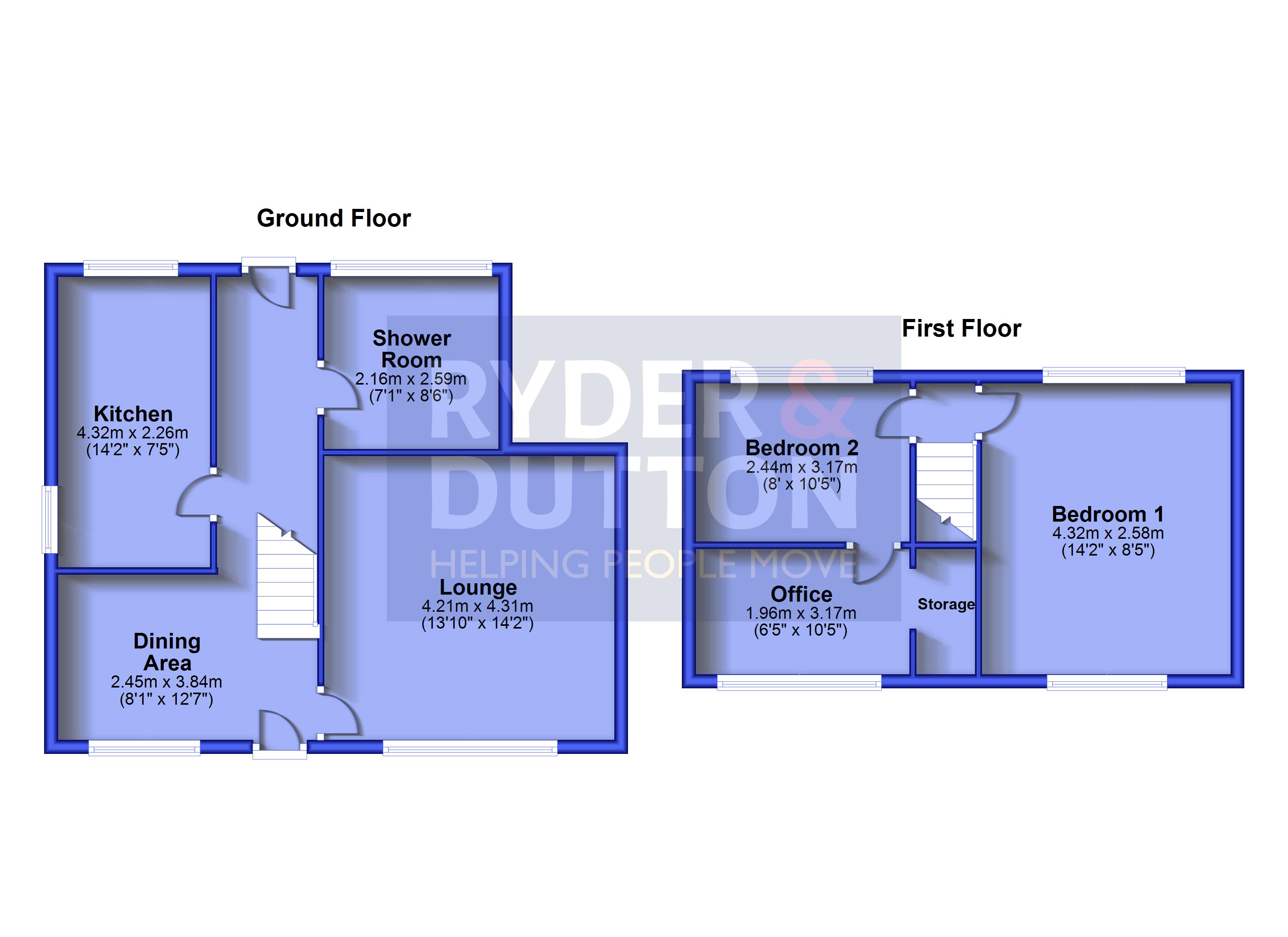 257, Roundthorn Road, Oldham floorplan