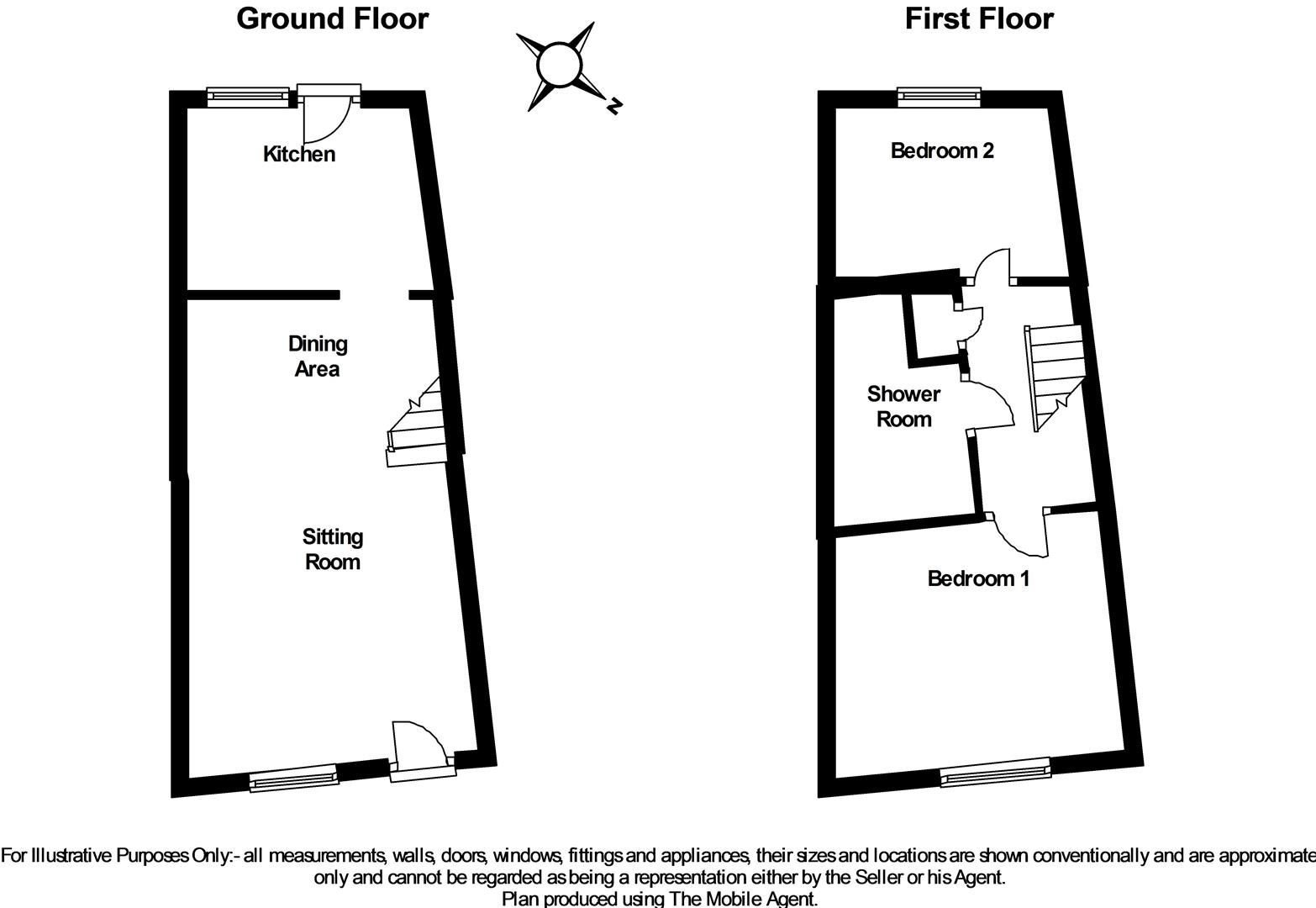 55, West Street, Crewkerne floorplan