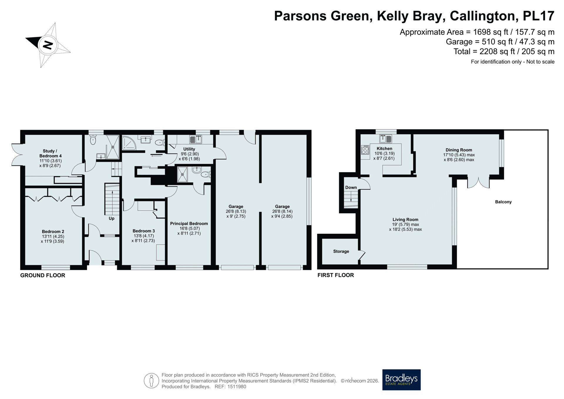 Woodstock 12 Parsons Green, Kelly Bray Callington Cornwall, Cornwall floorplan