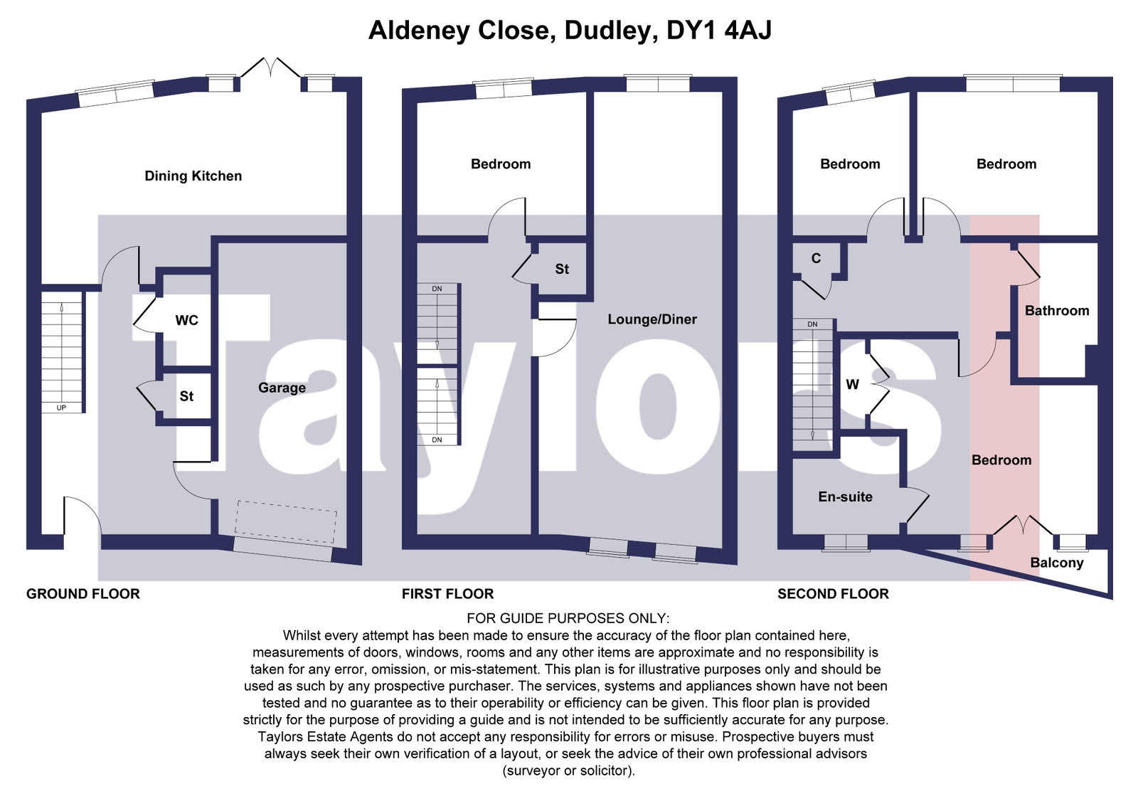 12, Aldeney Close, Dudley floorplan