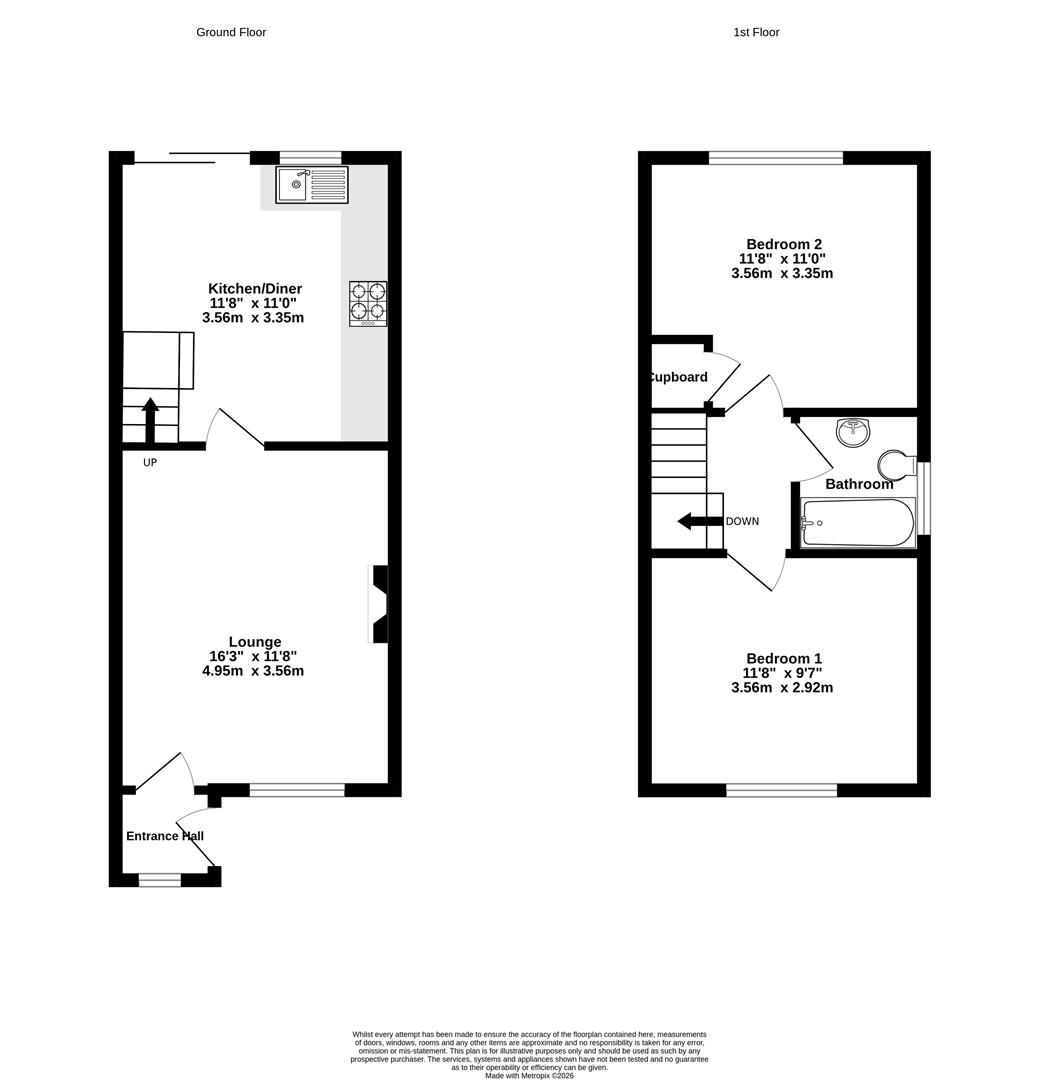 43, Tamworth Road, York floorplan