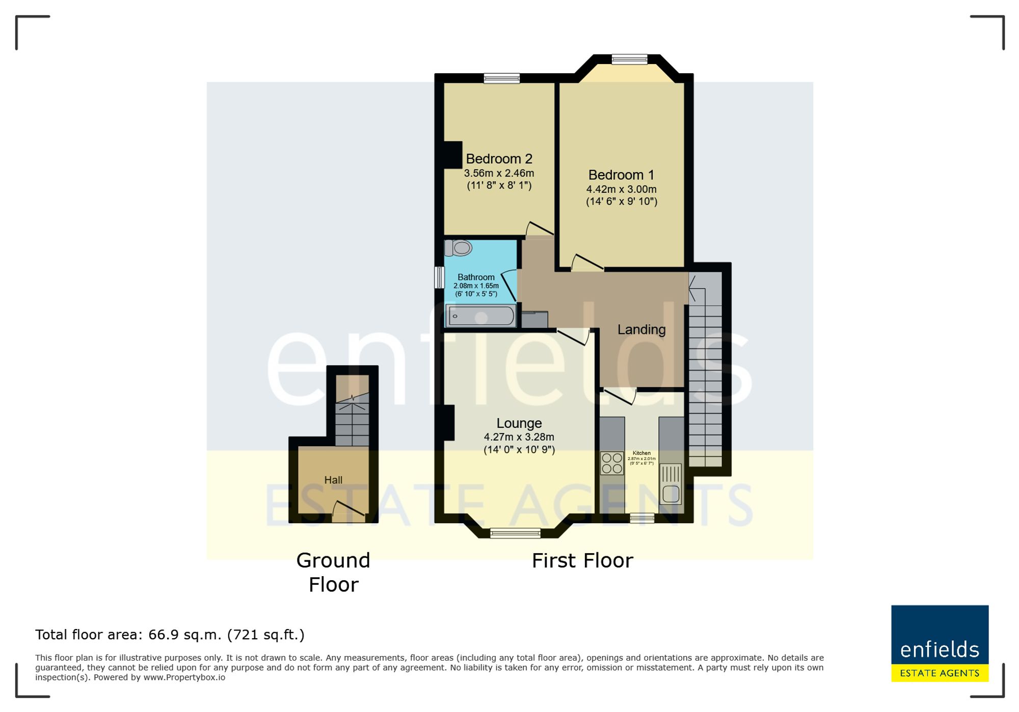 199a Stewart Road, Bournemouth floorplan