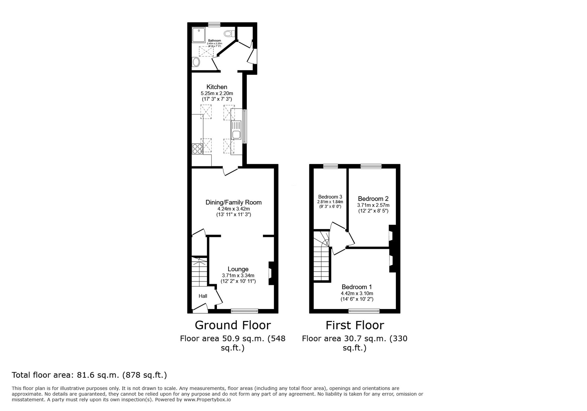 6 Elm Tree Cottages Church Lane, Chester floorplan