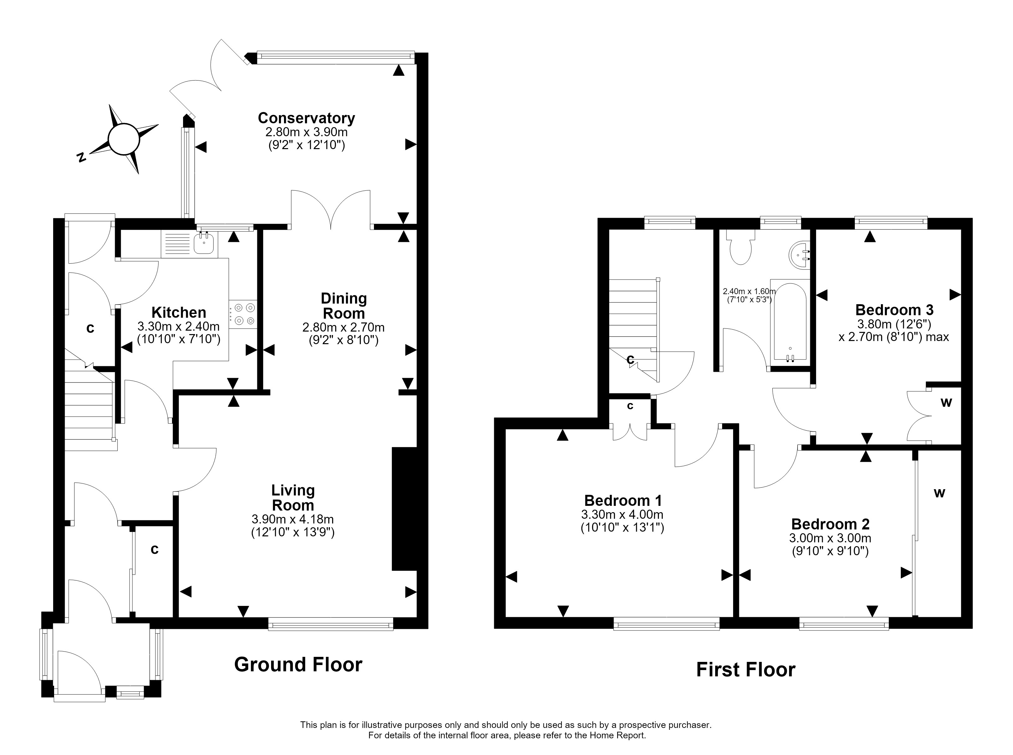 Redgauntlet Terrace, The Inch, Edinburgh floorplan