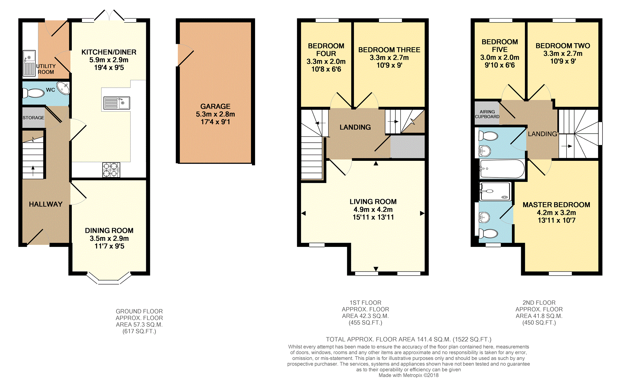 5 Bedrooms Semi-detached house for sale in Clough Drive, Burton-On-Trent DE14
