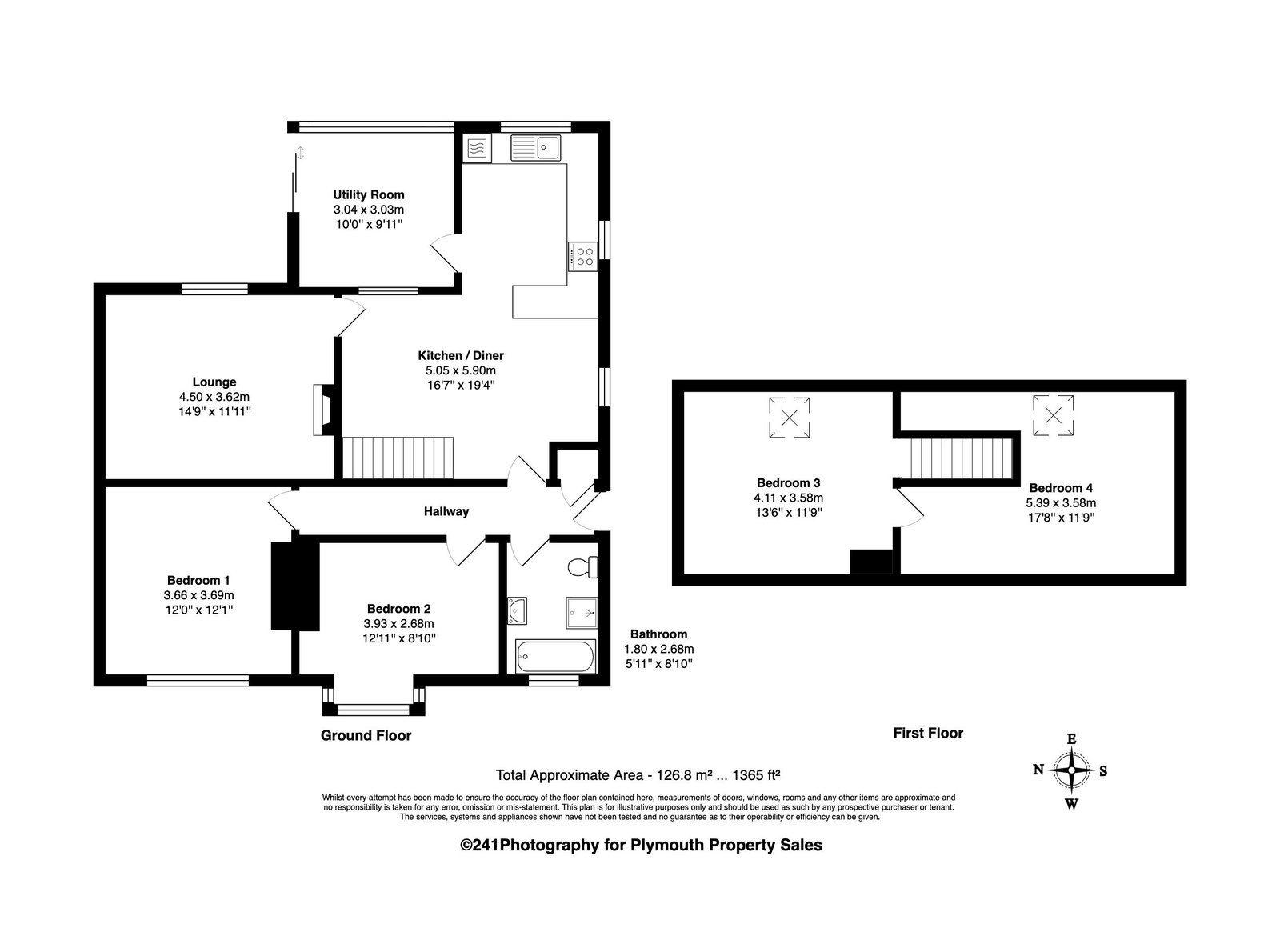 35, Rocky Park Road, Plymouth floorplan