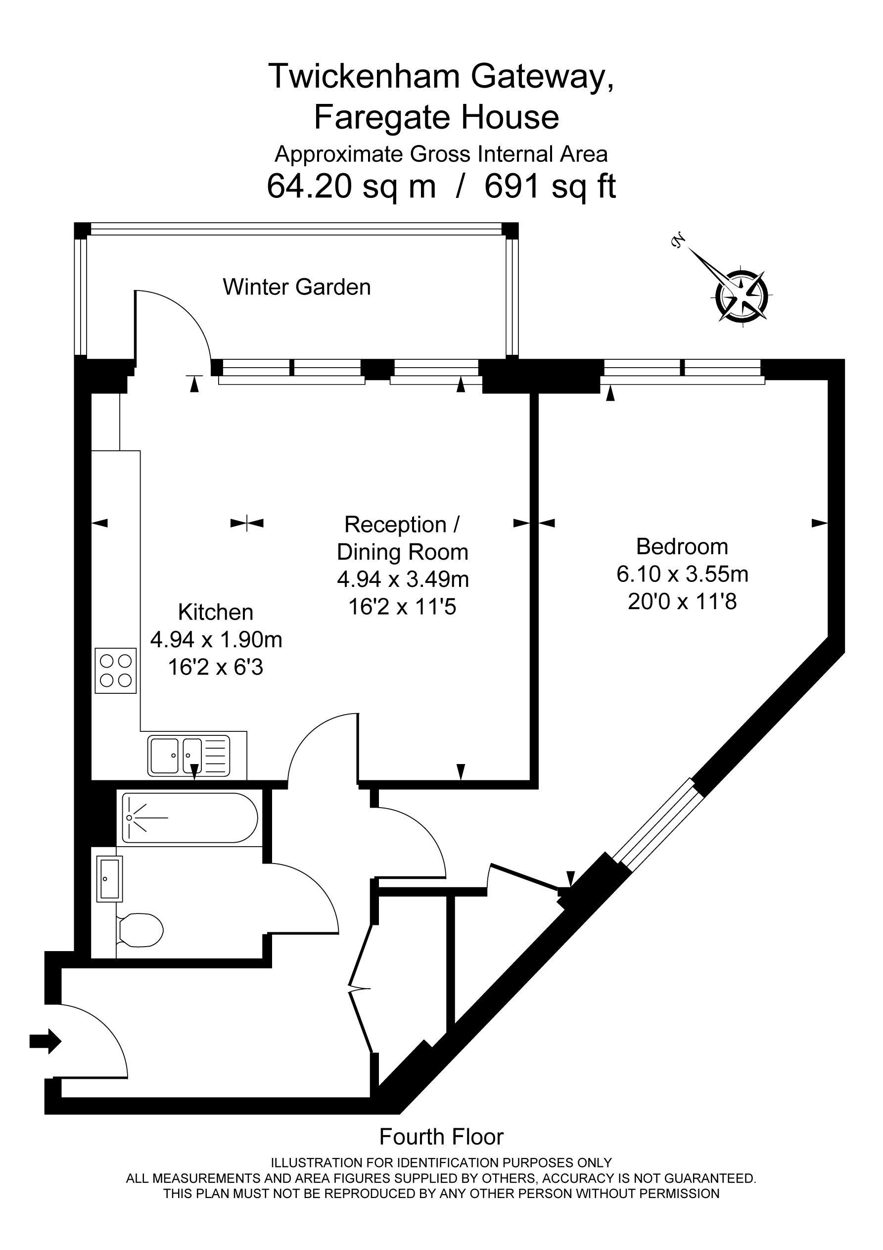 Twickenham Gateway, London Road, London, TW1 floorplan