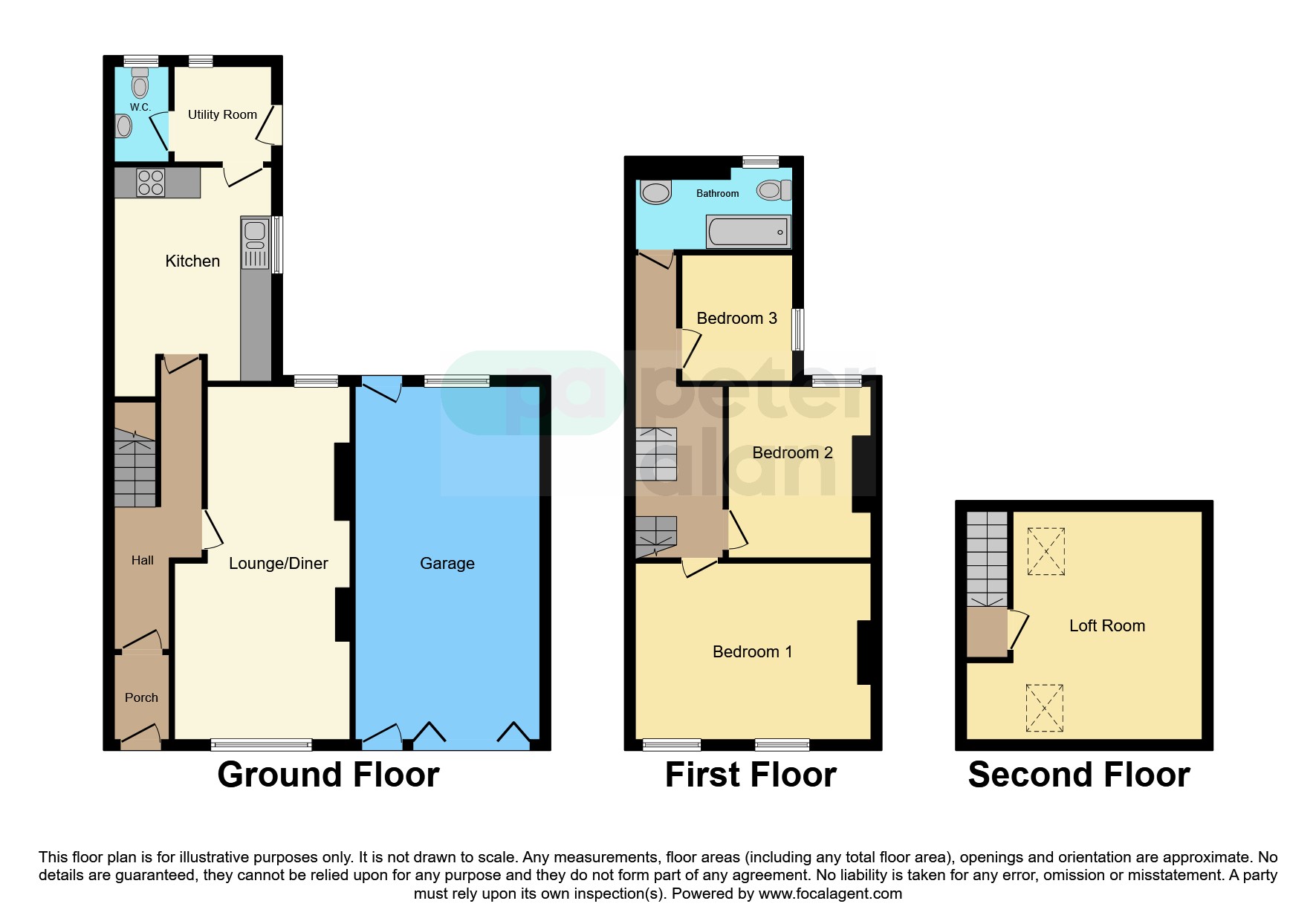 15, Charlotte Street, PENARTH floorplan