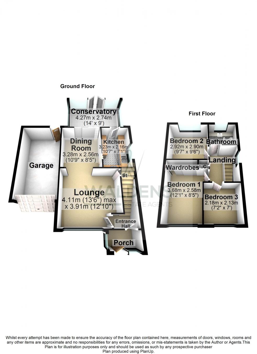 3 Bedrooms Link-detached house for sale in Kempston, Beds MK42