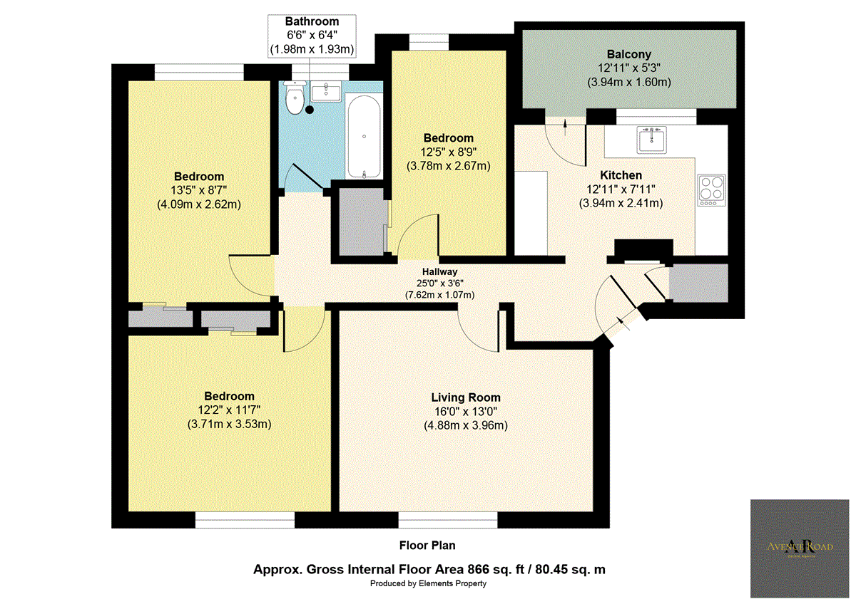 17 Waverley Road, Bonnyrigg floorplan
