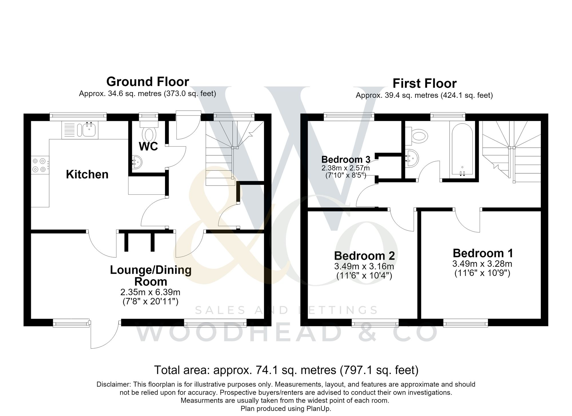 52 Great Gull Crescent, Northampton floorplan