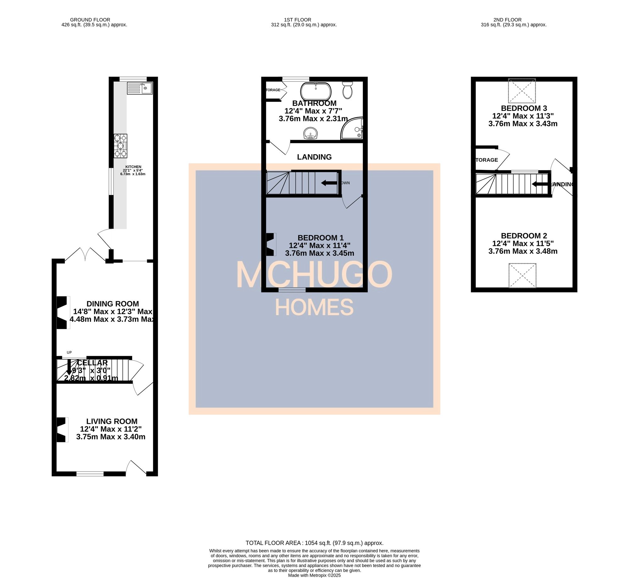 28 Serpentine Road, Birmingham floorplan